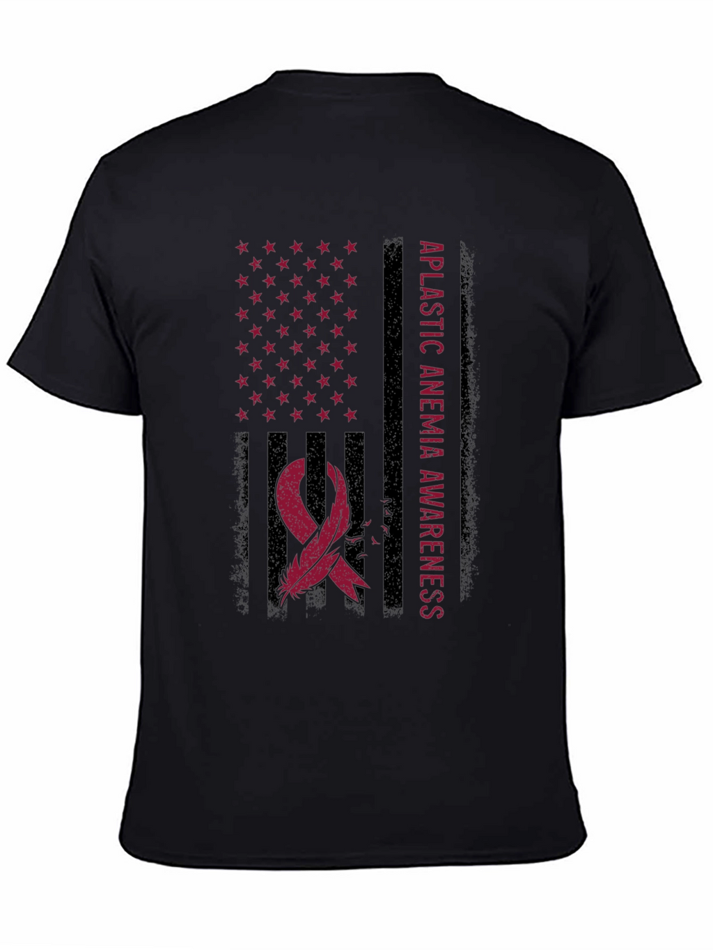 Aplastic Anemia Awareness Flag T-Shirt