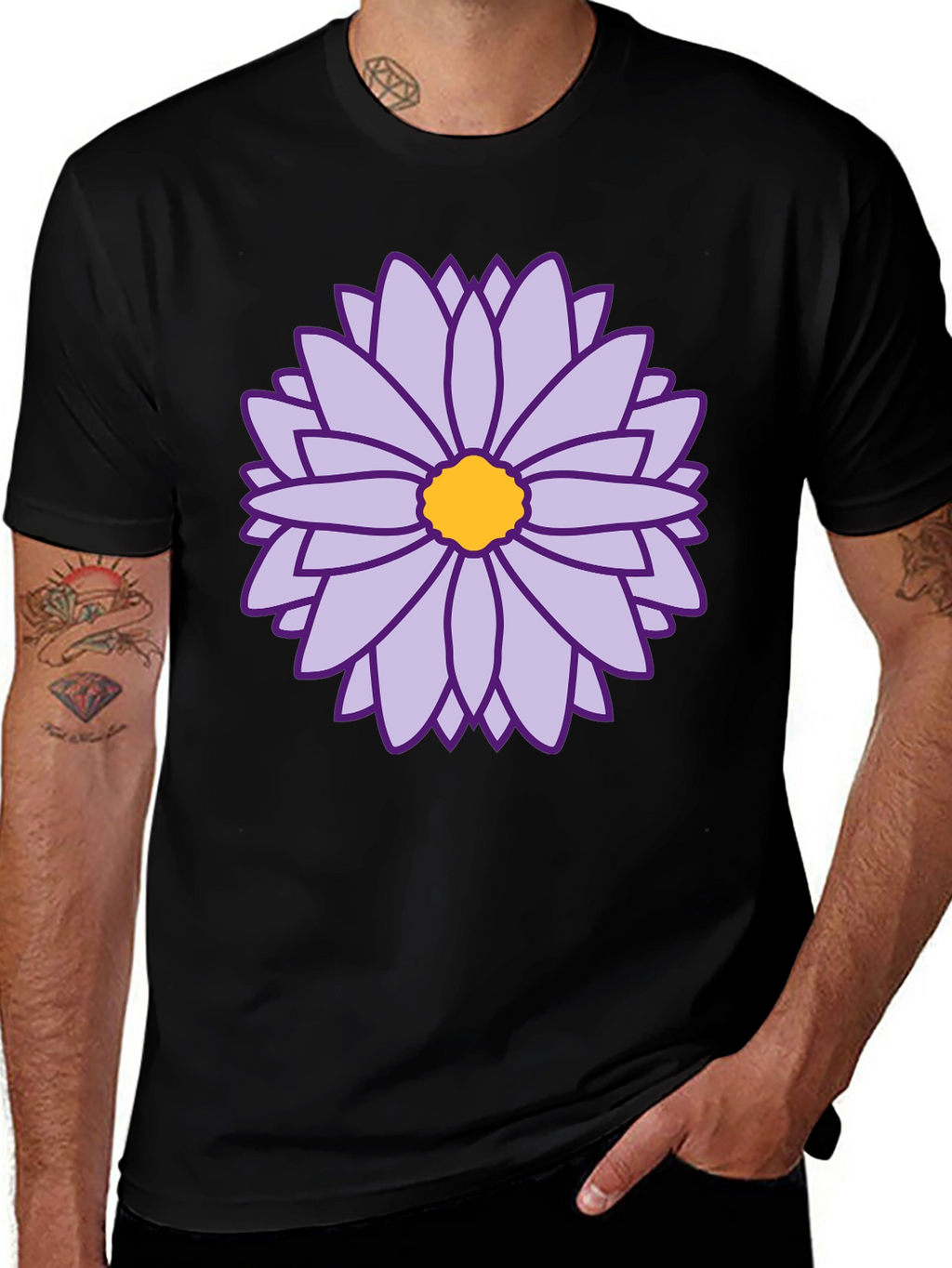 Floral Graphic Tee - Stylish Comfort