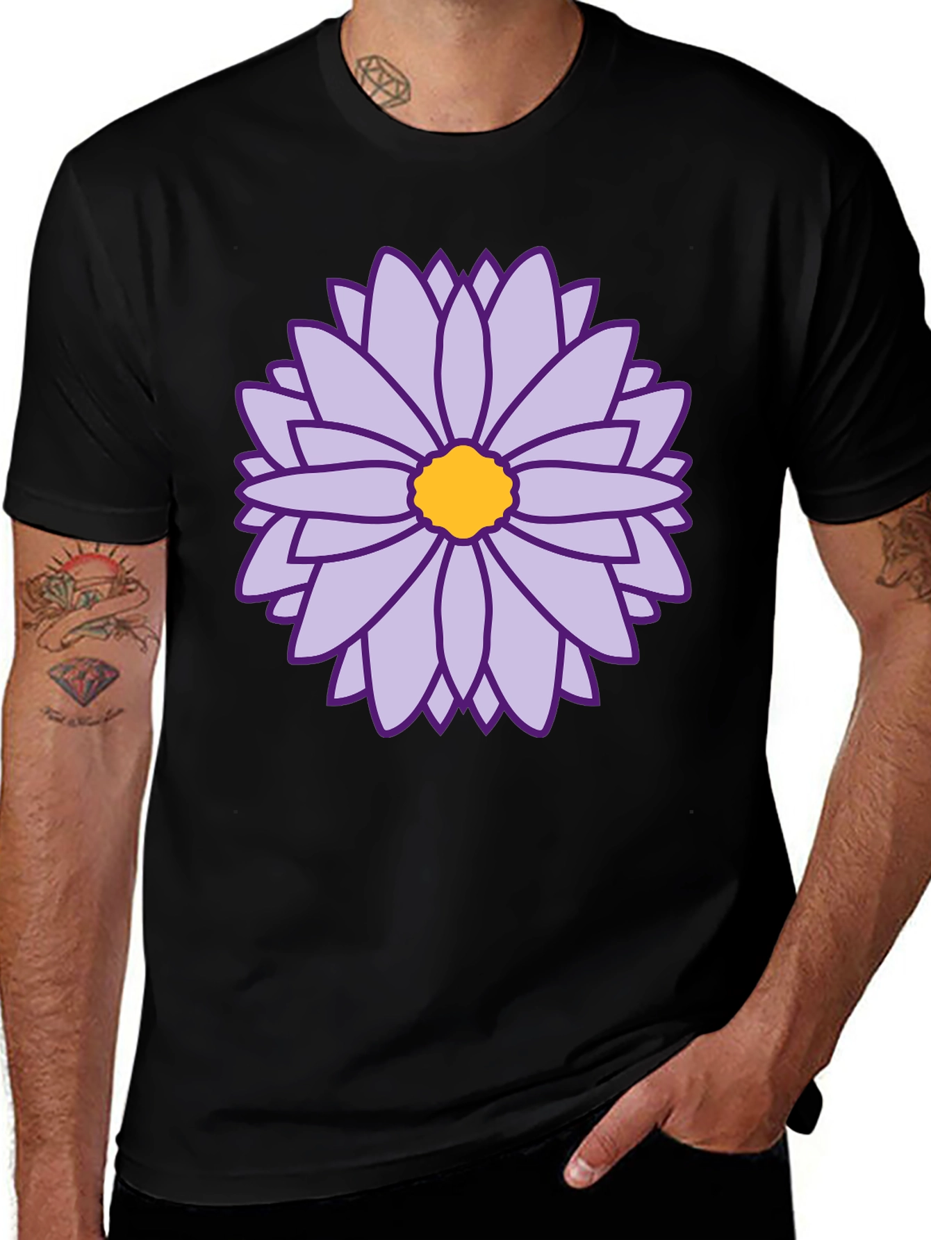 Floral Graphic Tee - Stylish Comfort