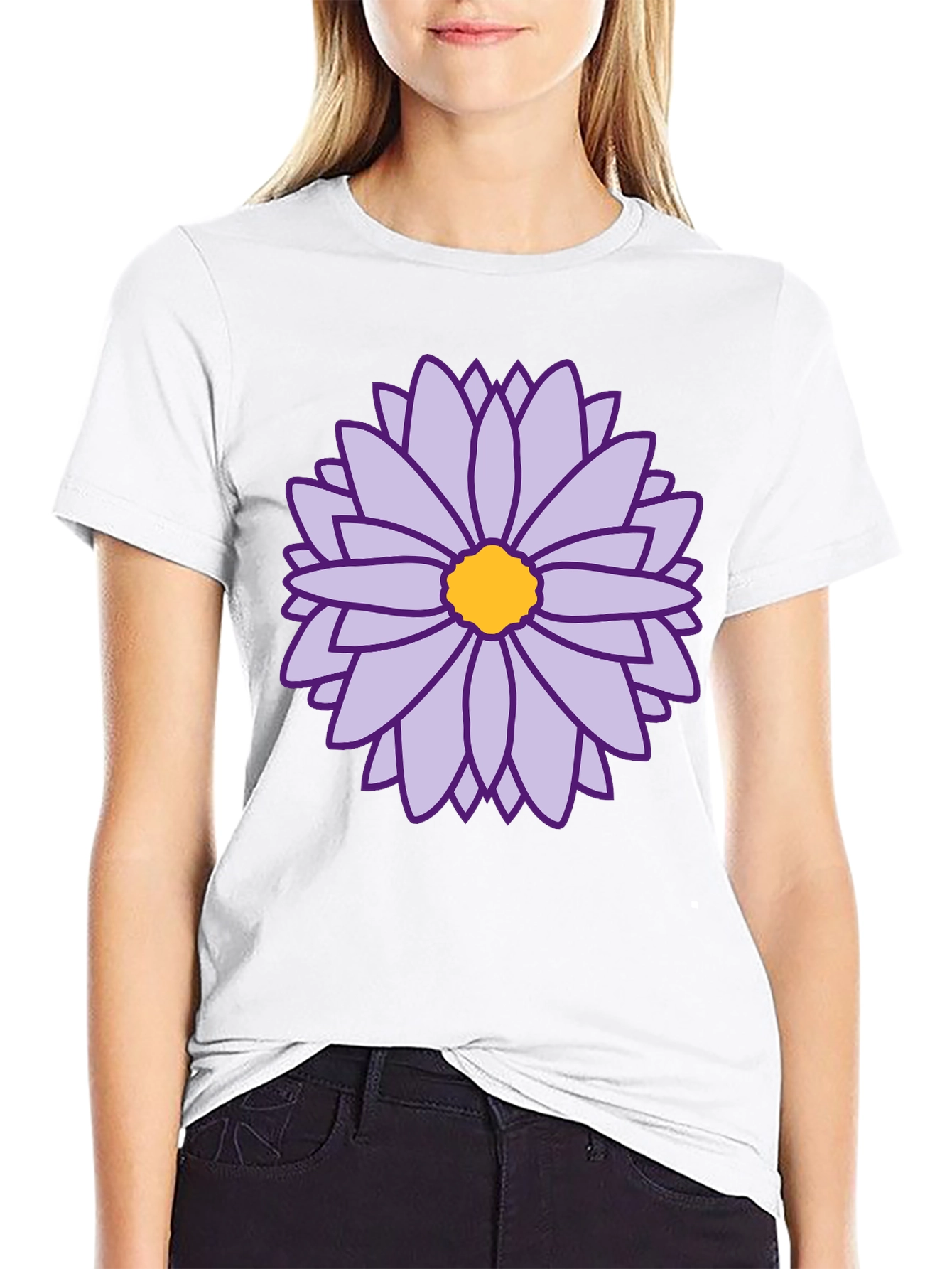 Floral Graphic Tee - Stylish Comfort