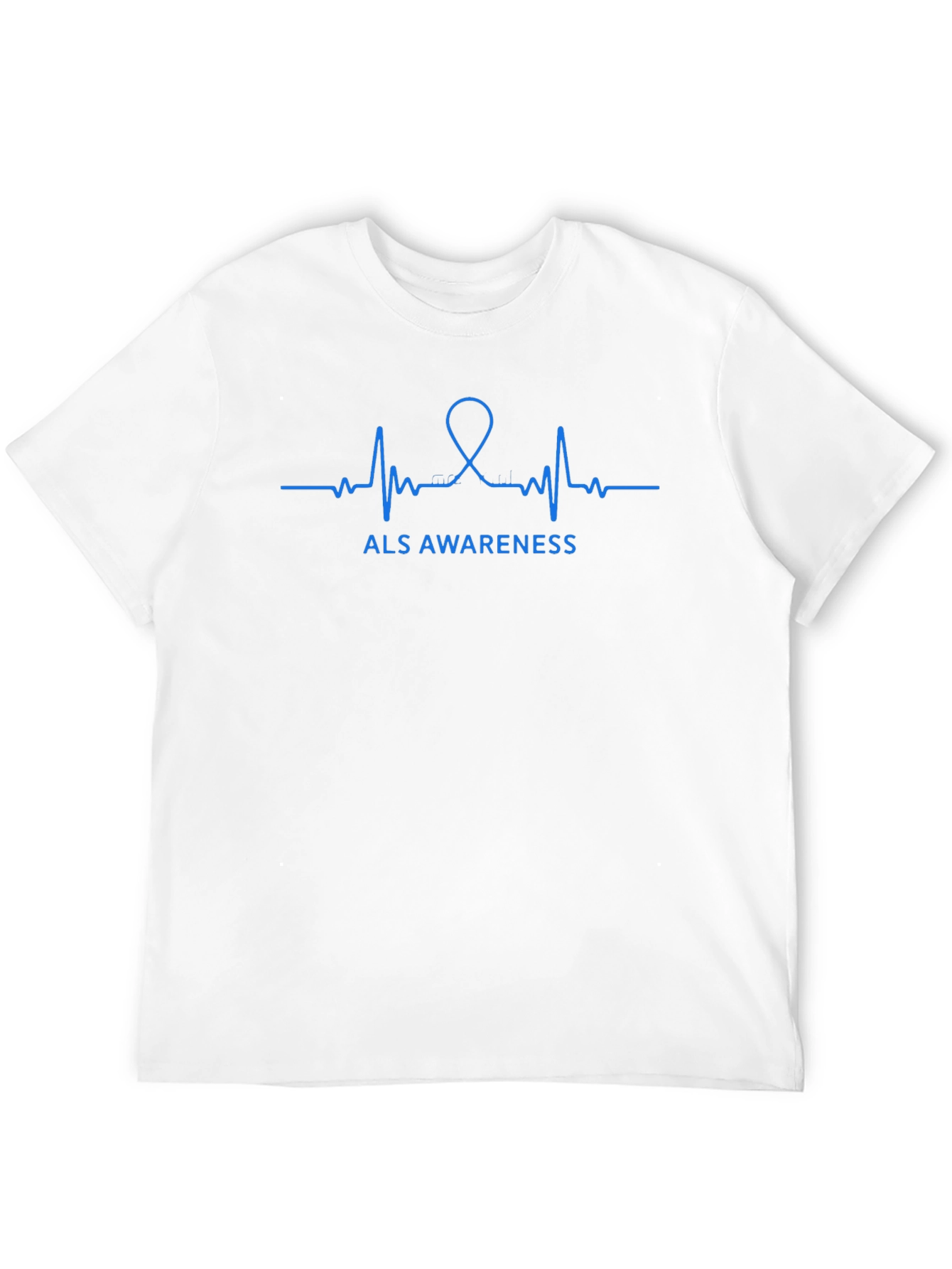 ALS Awareness Heartbeat T-Shirt - Support the Cause!