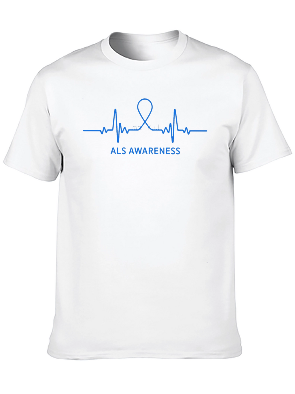 ALS Awareness Heartbeat T-Shirt - Support the Cause!