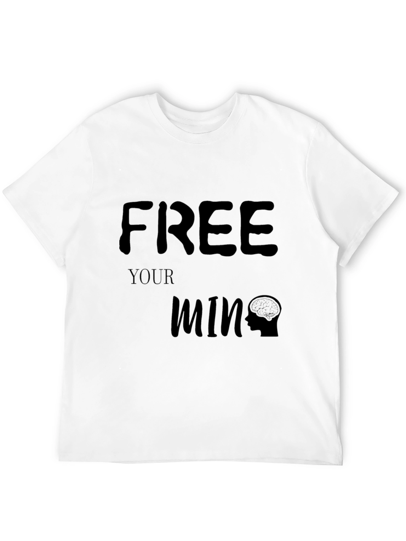 Free Your Mind T-Shirt - Stylish Black Tee