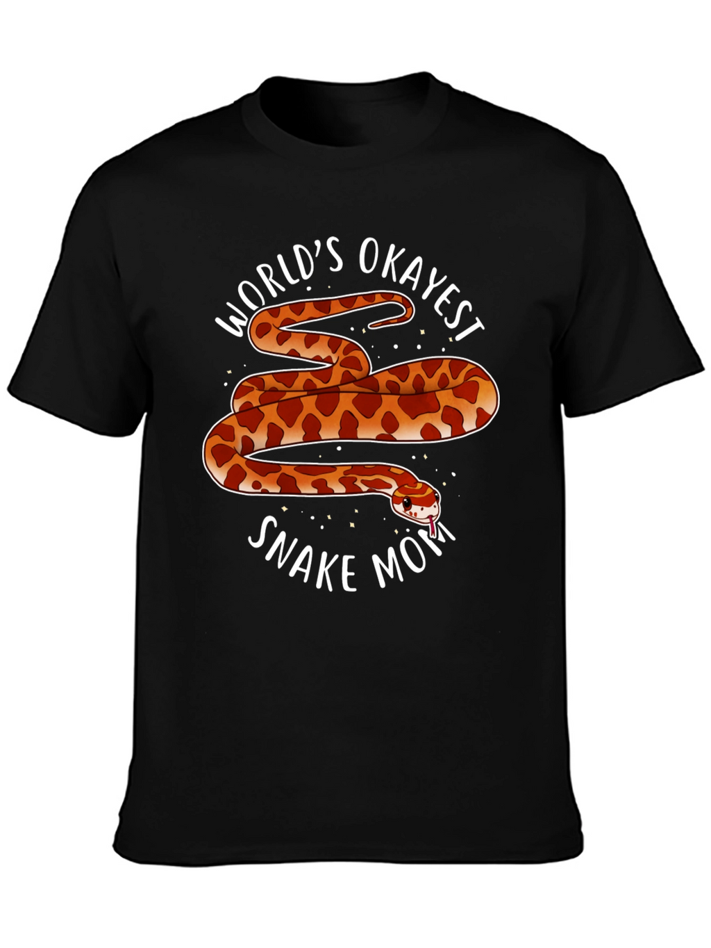 Worlds Okayest Snake Mom T-Shirt