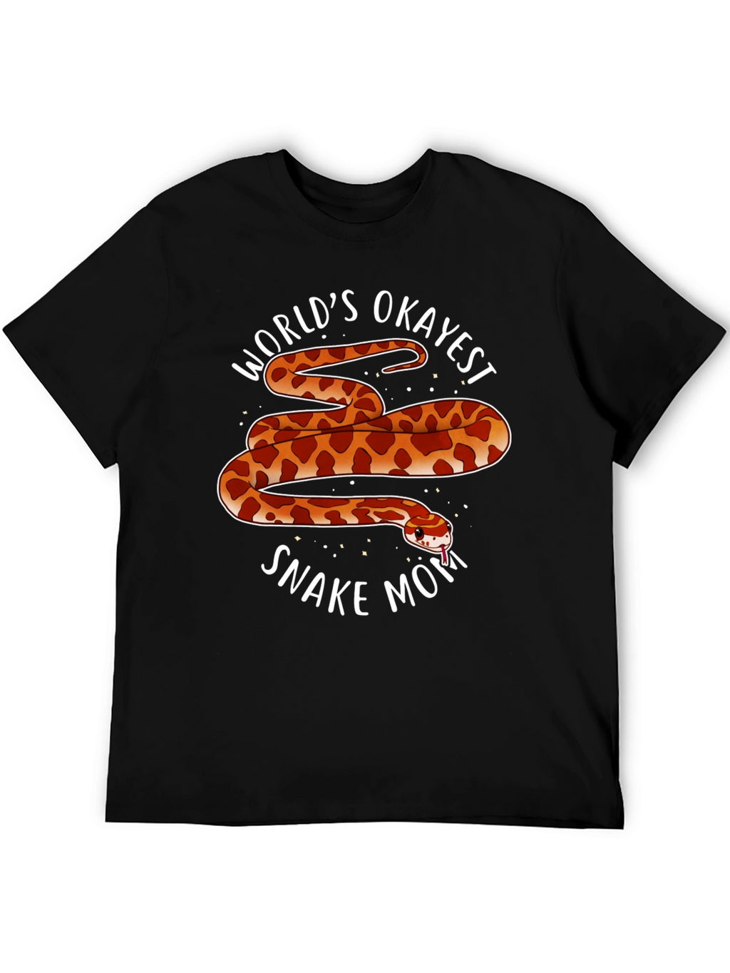 Worlds Okayest Snake Mom T-Shirt