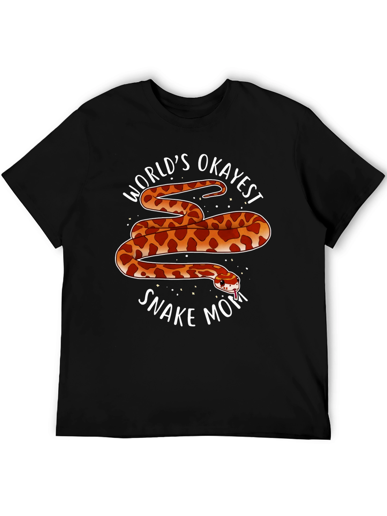 Worlds Okayest Snake Mom T-Shirt