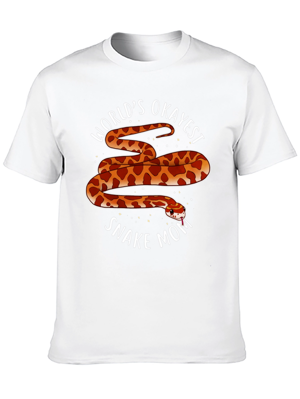 Worlds Okayest Snake Mom T-Shirt