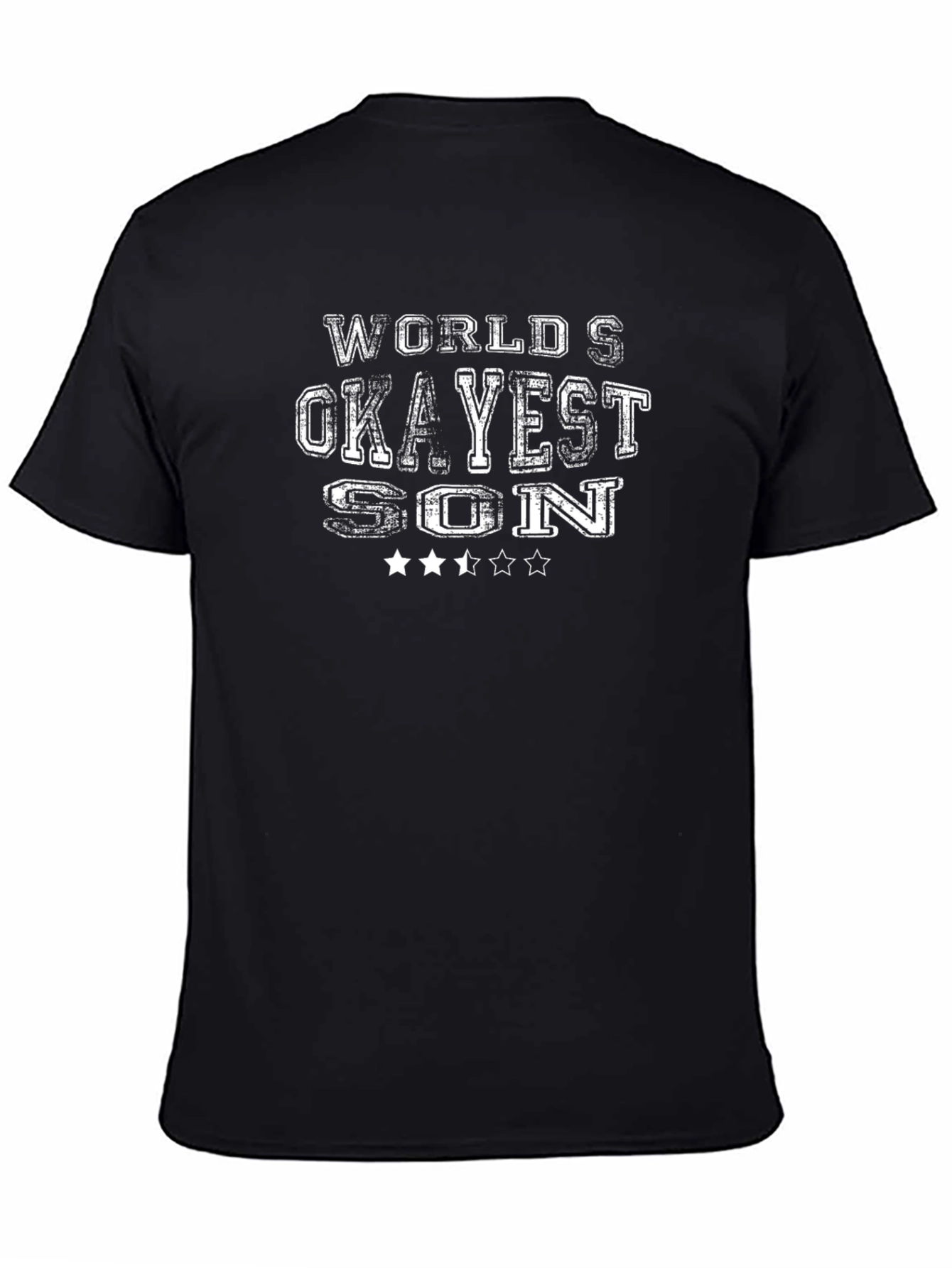 Worlds Okayest Son Graphic T-Shirt