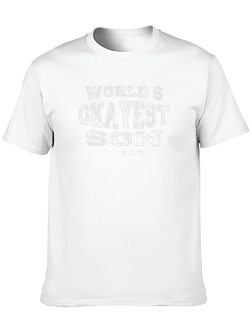 Worlds Okayest Son Graphic T-Shirt