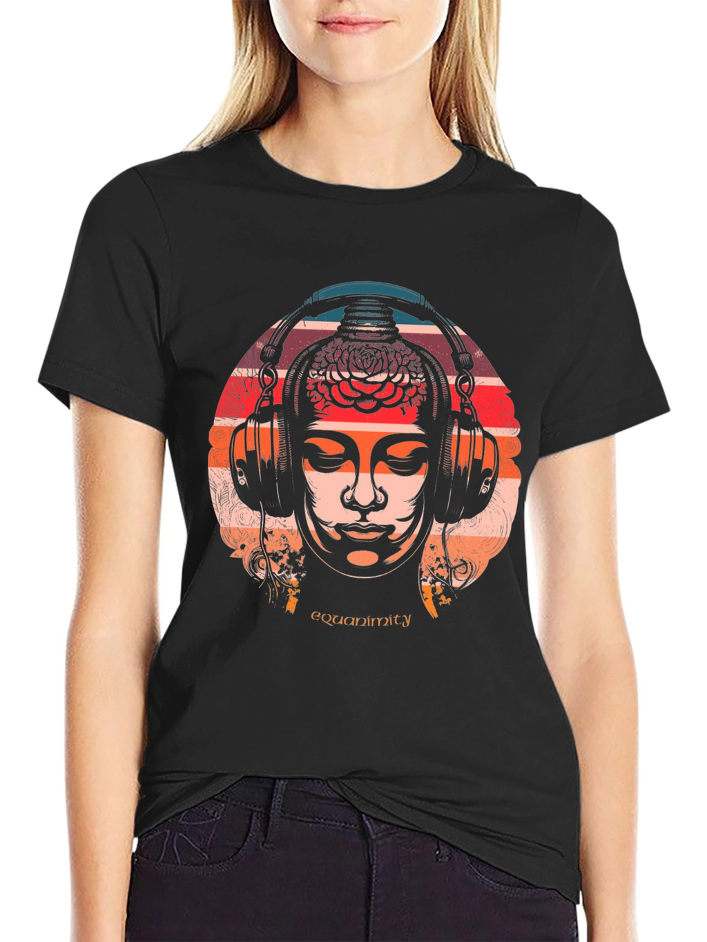 Equanimity Graphic Tee - Meditative Style