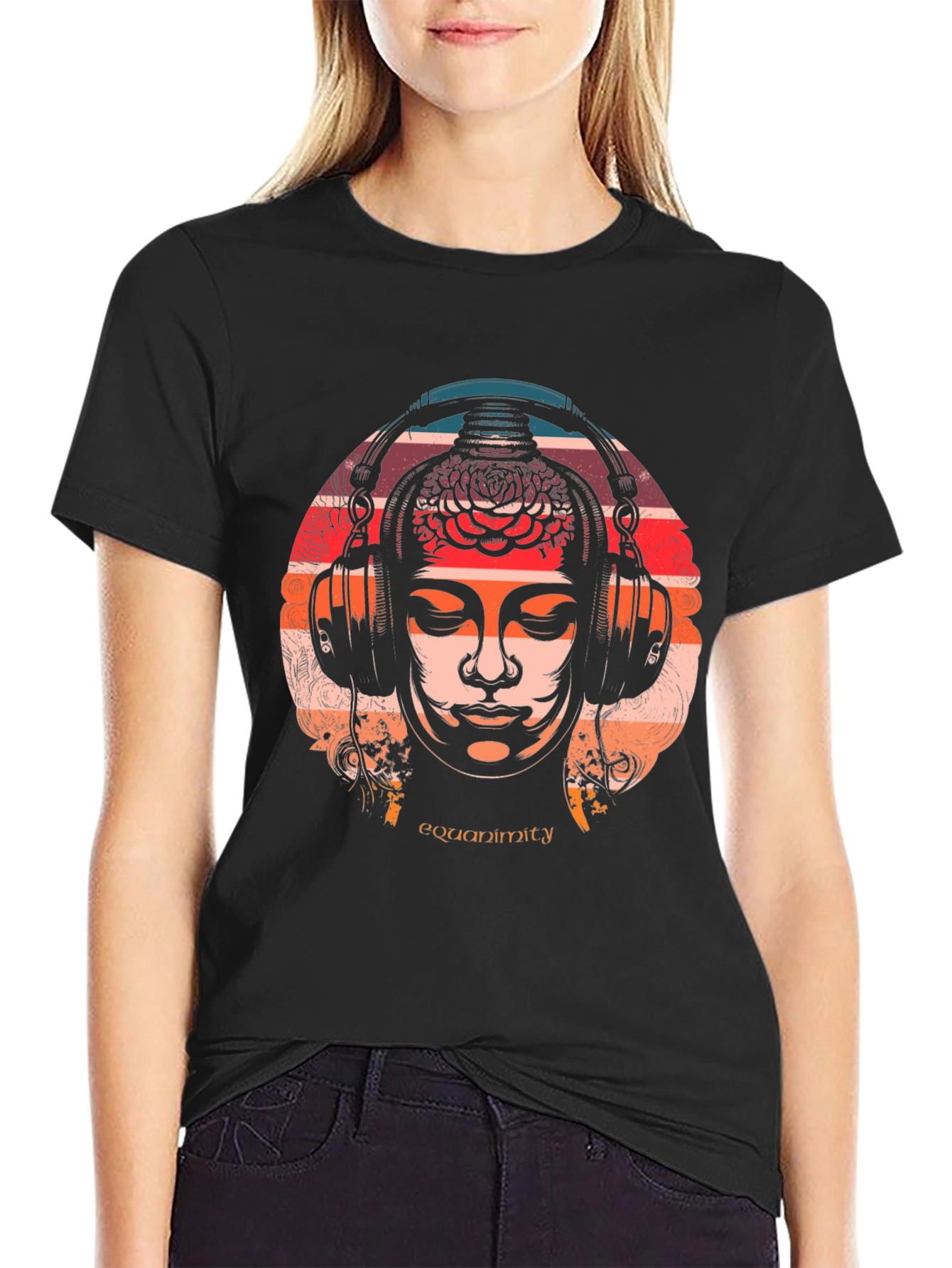 Equanimity Graphic Tee - Meditative Style