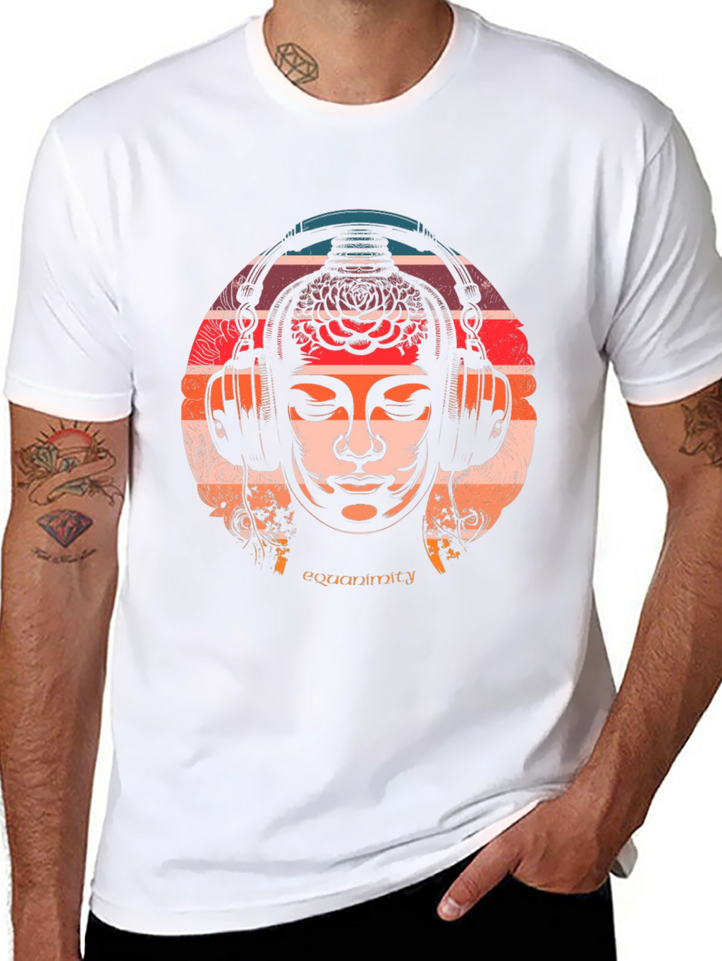 Equanimity Graphic Tee - Meditative Style