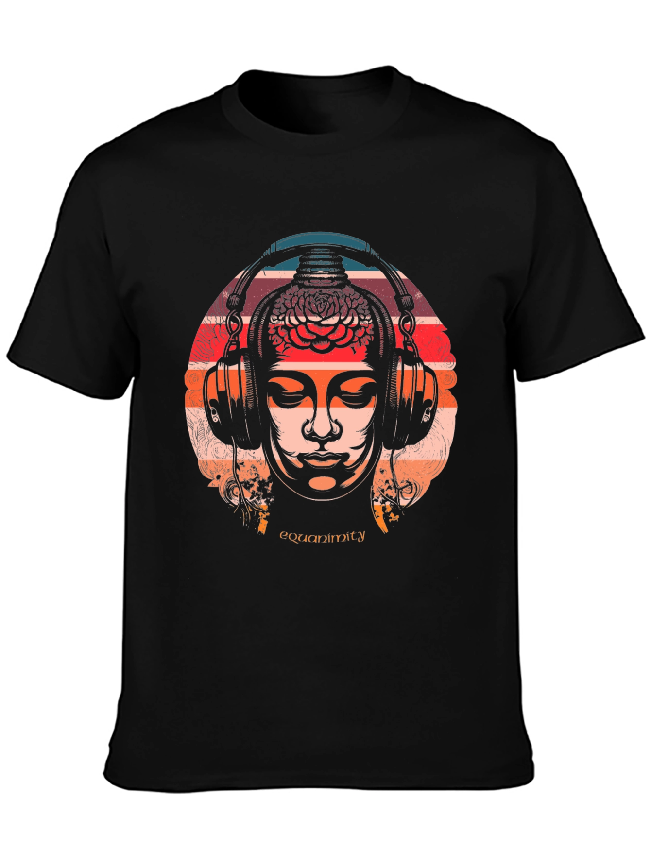 Equanimity Graphic Tee - Meditative Style
