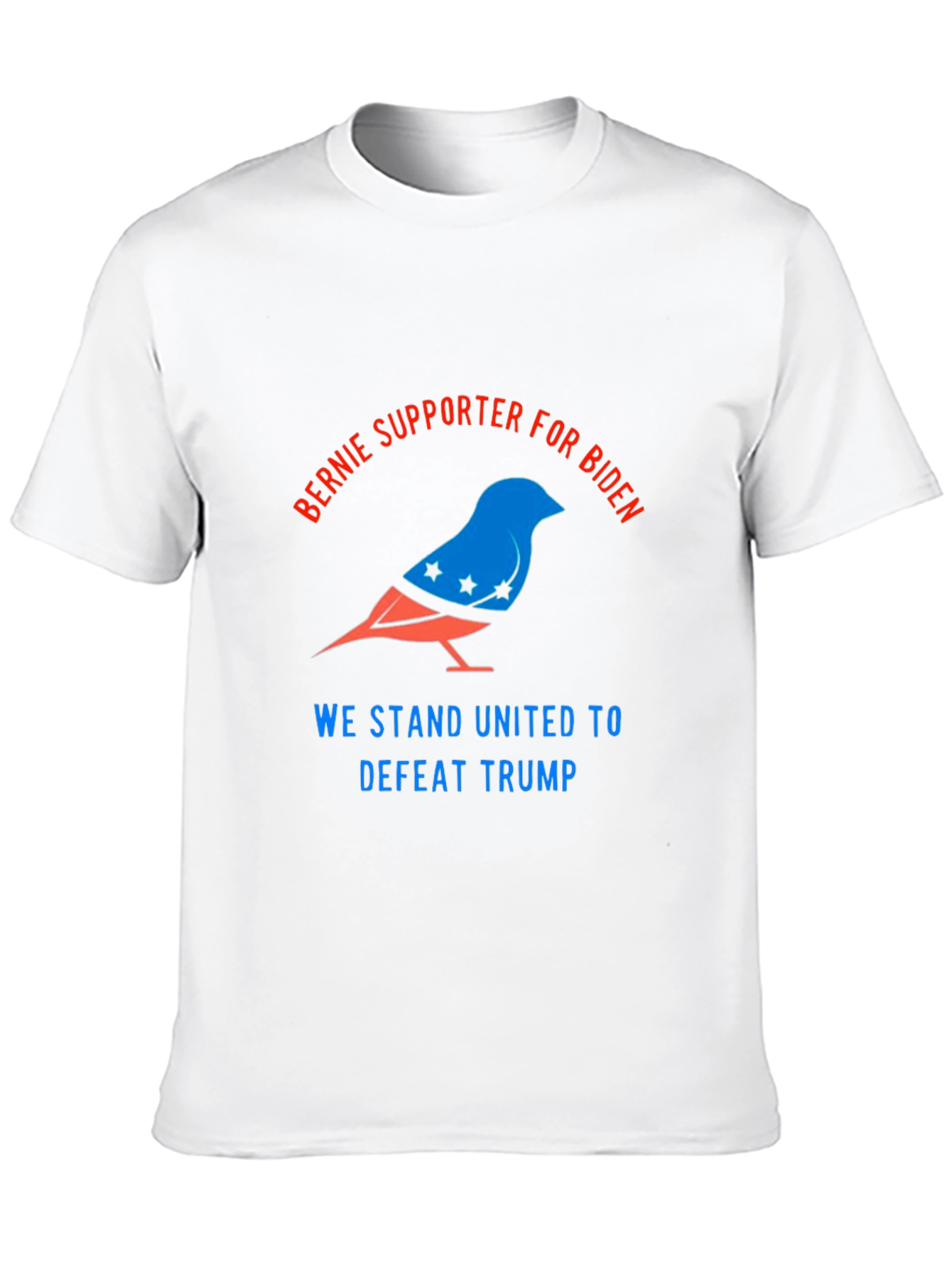 Bernie Supporter for Biden T-Shirt - Defeat Trump