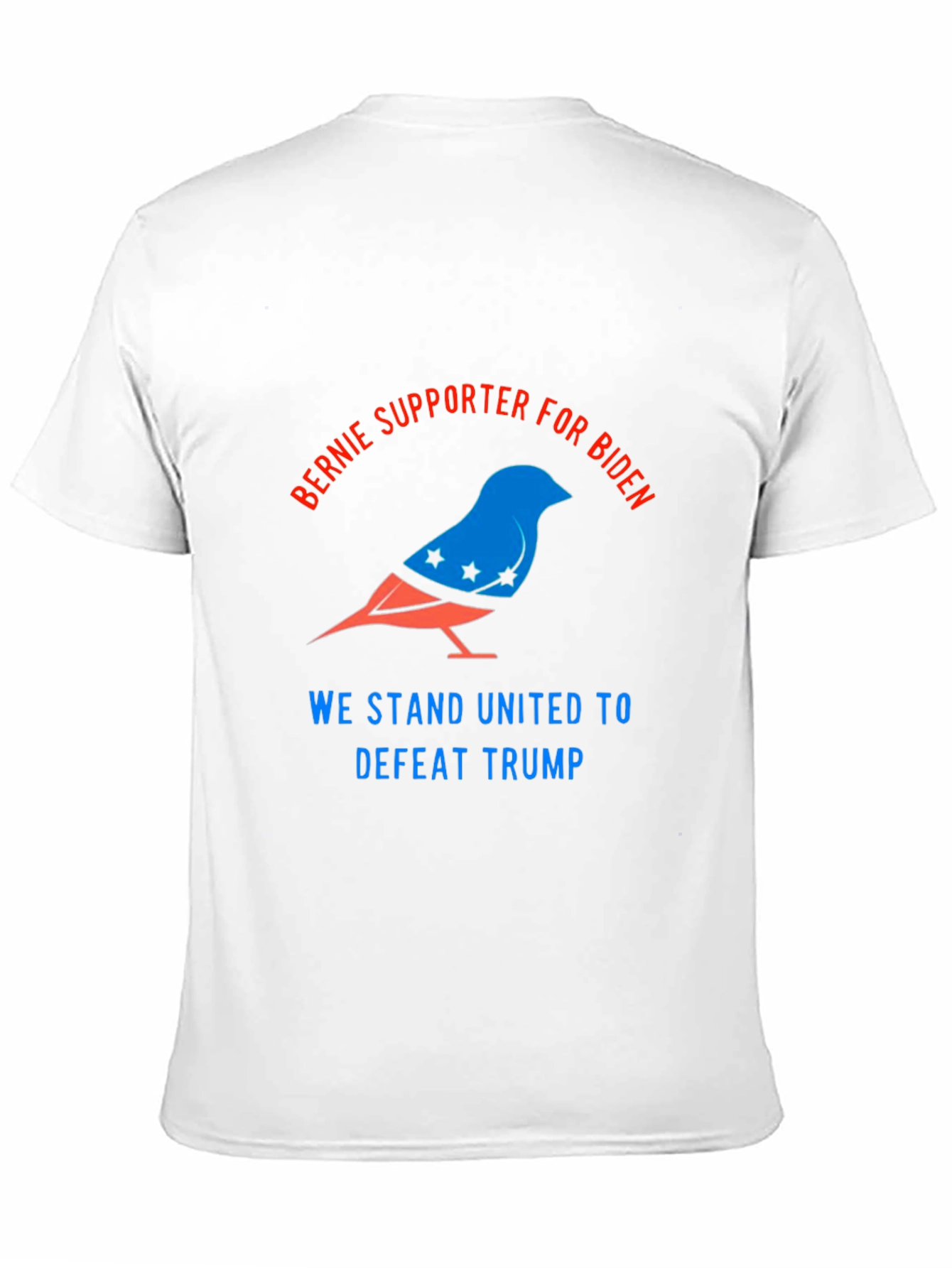 Bernie Supporter for Biden T-Shirt - Defeat Trump