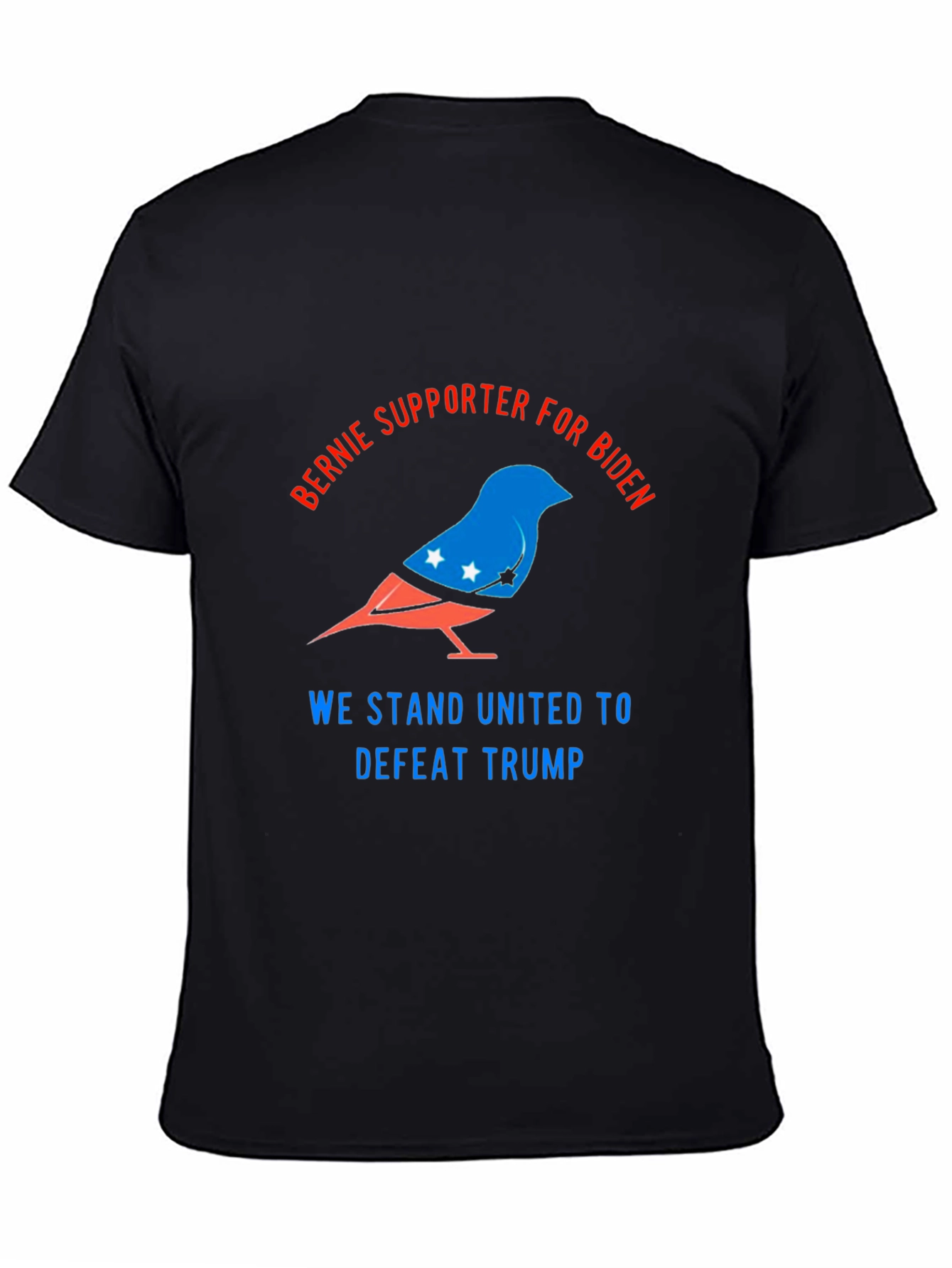 Bernie Supporter for Biden T-Shirt - Defeat Trump
