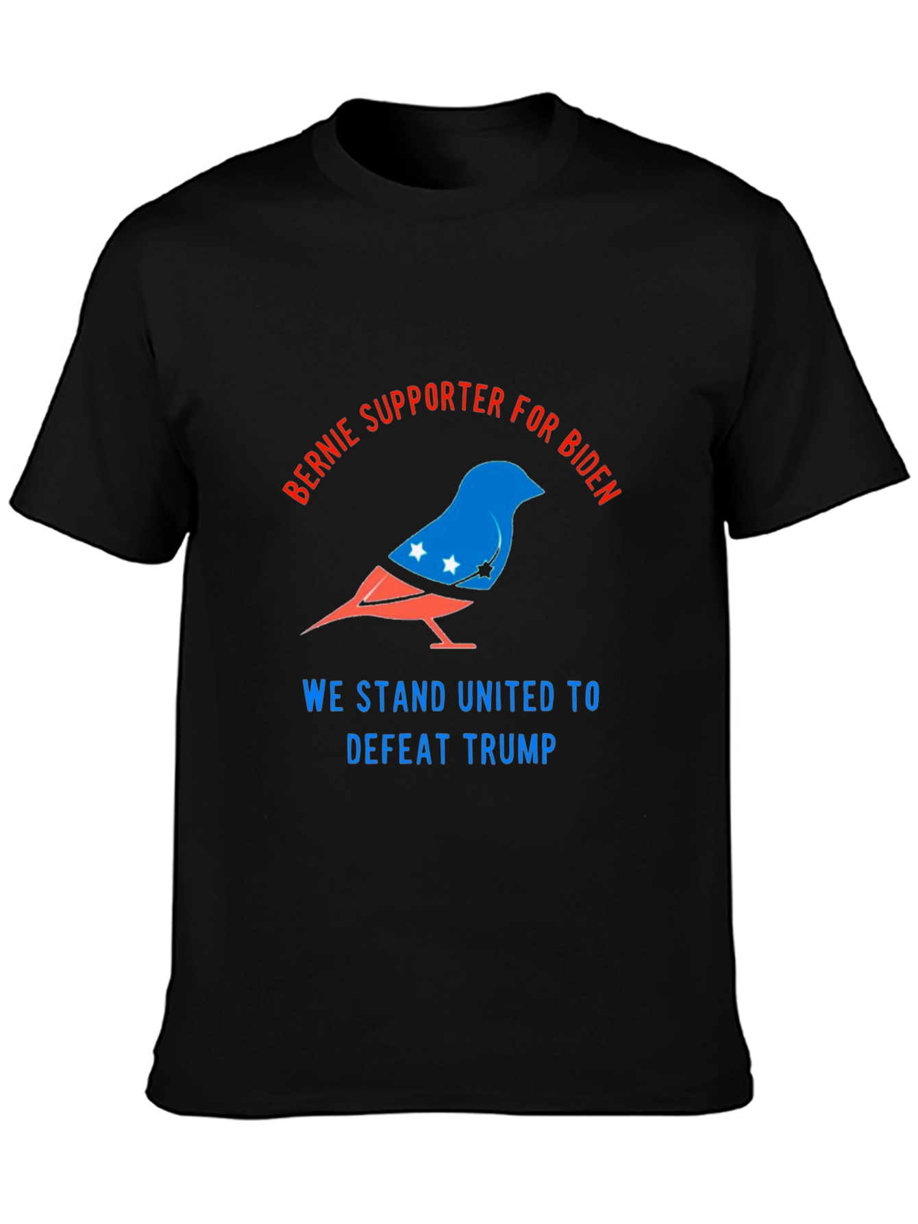 Bernie Supporter for Biden T-Shirt - Defeat Trump