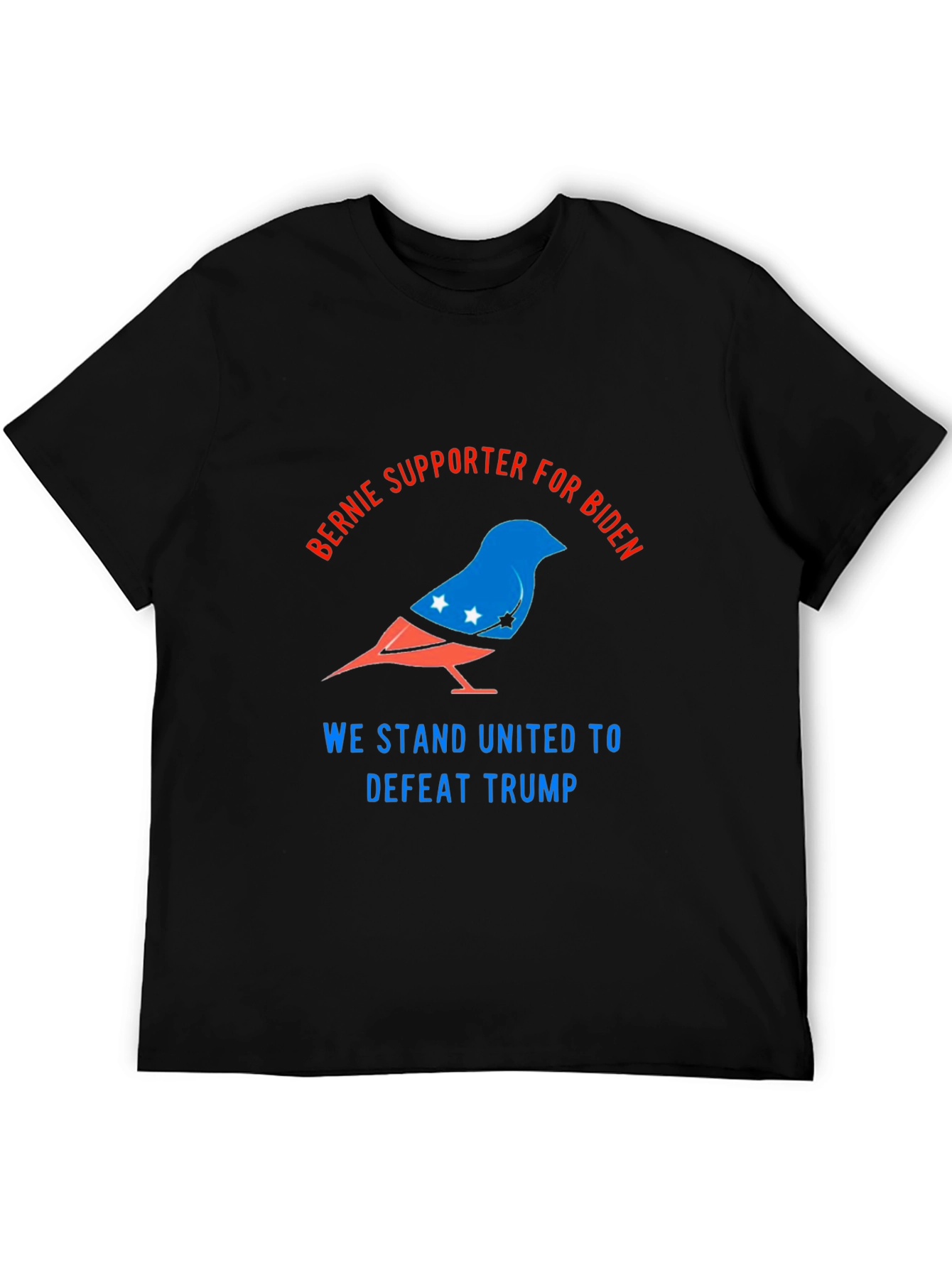 Bernie Supporter for Biden T-Shirt - Defeat Trump