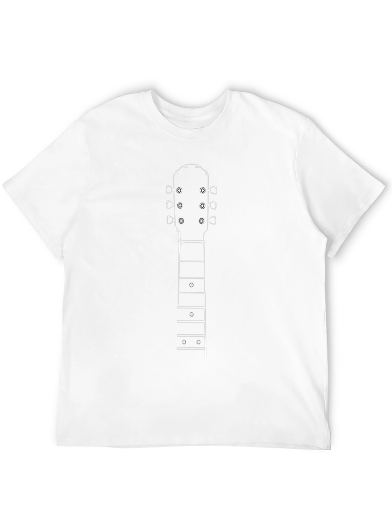 Guitar Neck Graphic Tee - Musician T-Shirt