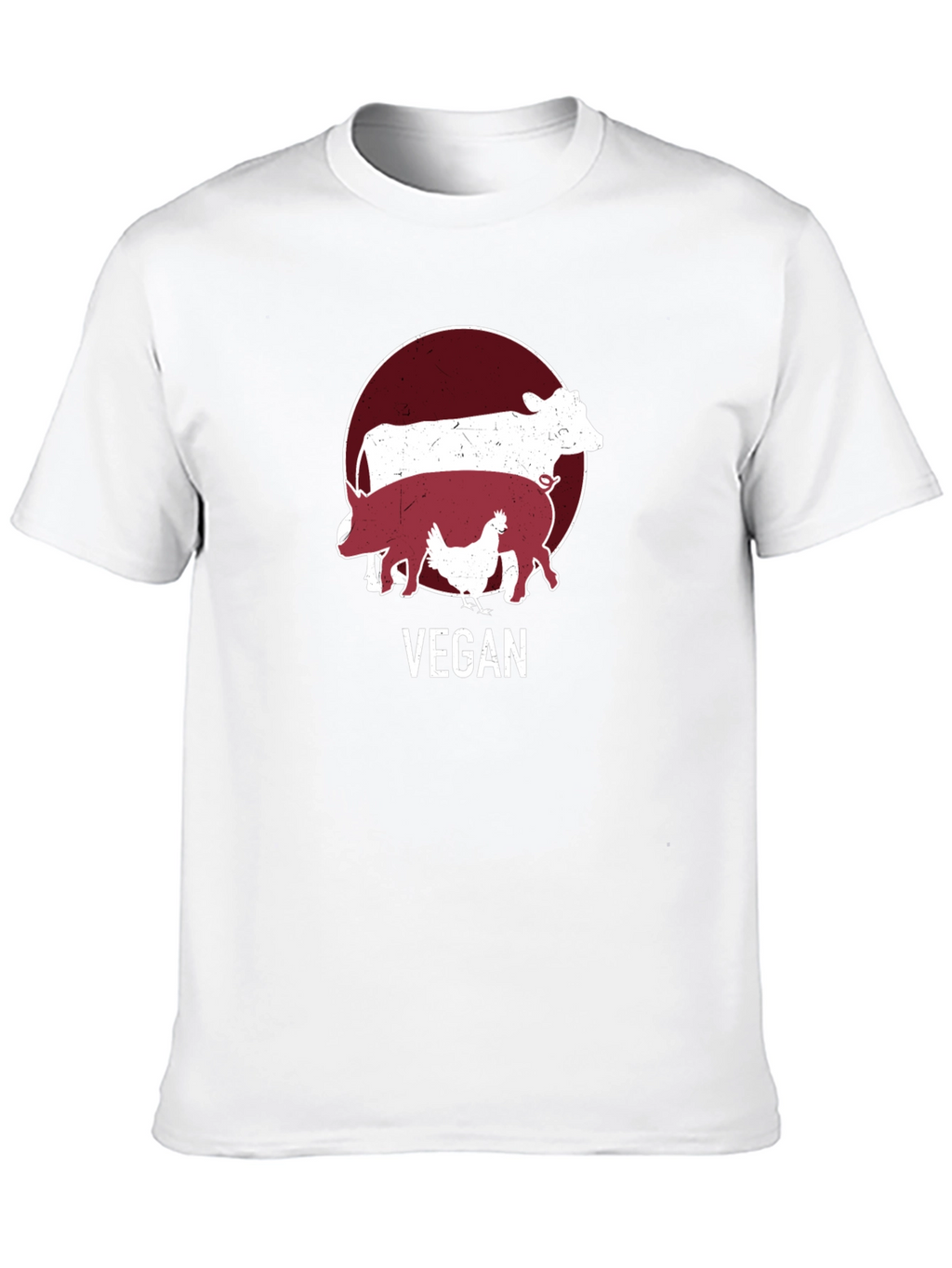 Vegan Graphic T-Shirt - Unisex Casual Tee