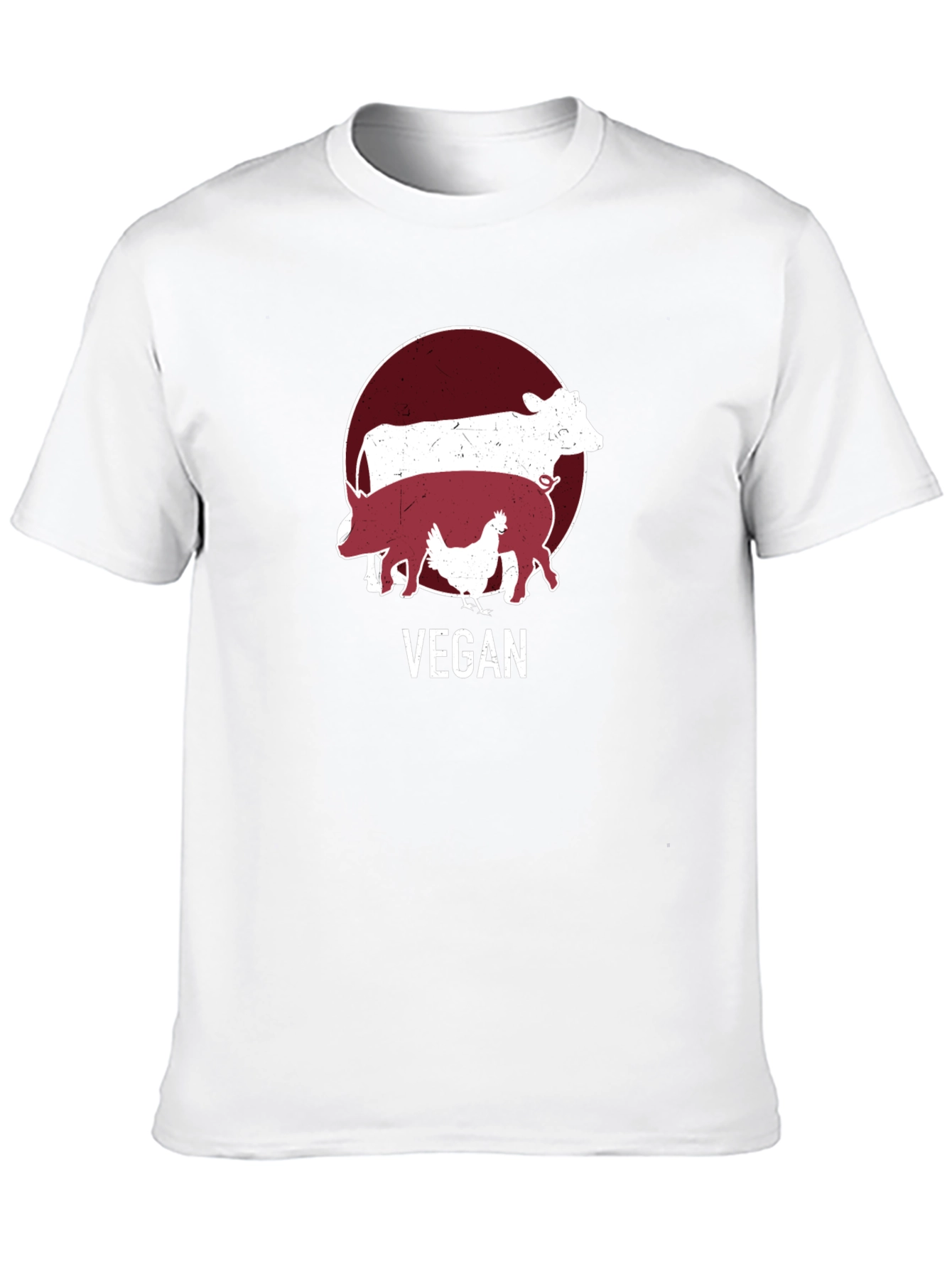 Vegan Graphic T-Shirt - Unisex Casual Tee