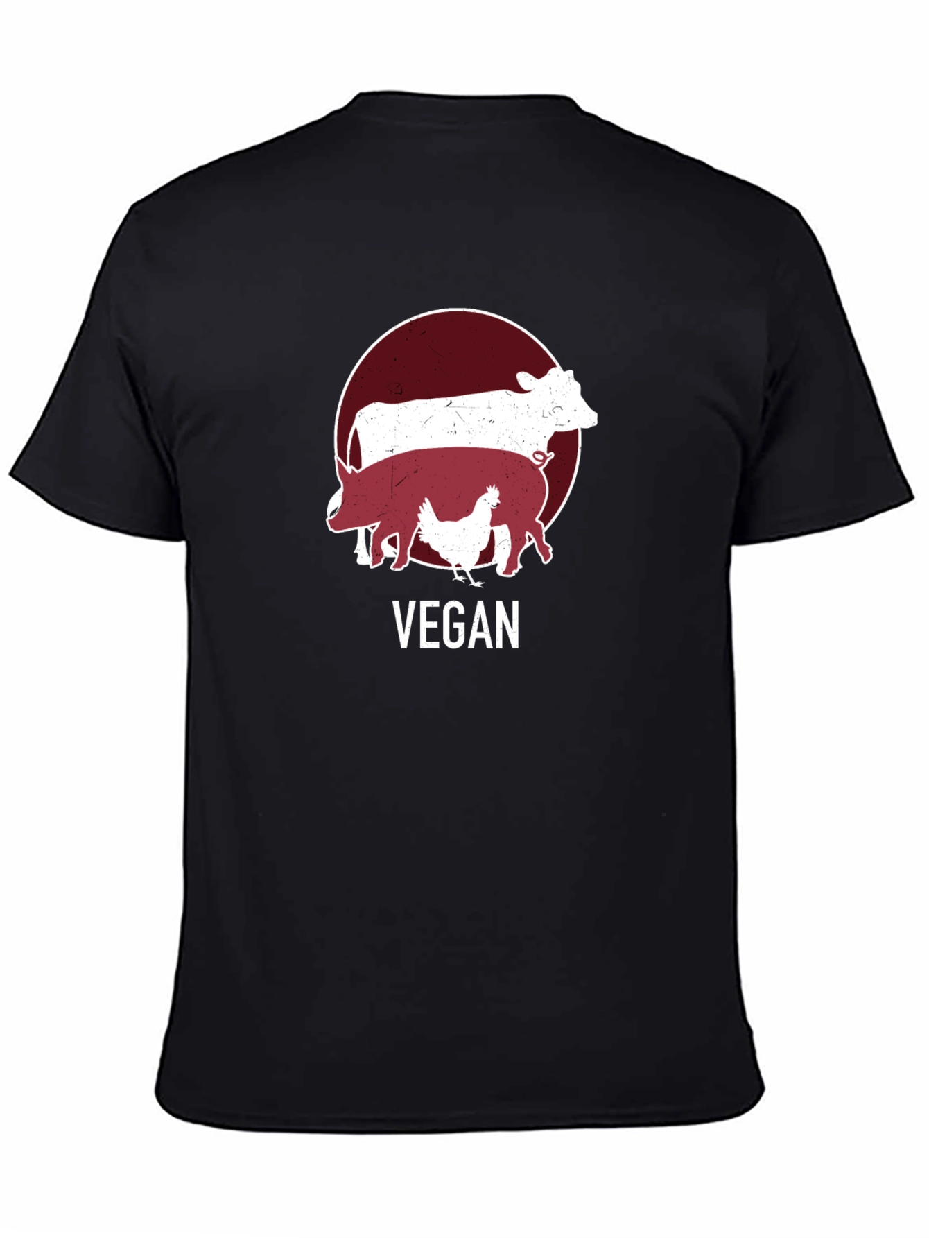 Vegan Graphic T-Shirt - Unisex Casual Tee