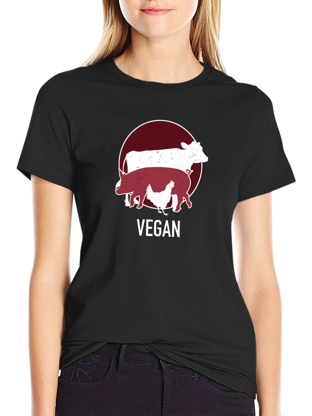 Vegan Graphic T-Shirt - Unisex Casual Tee