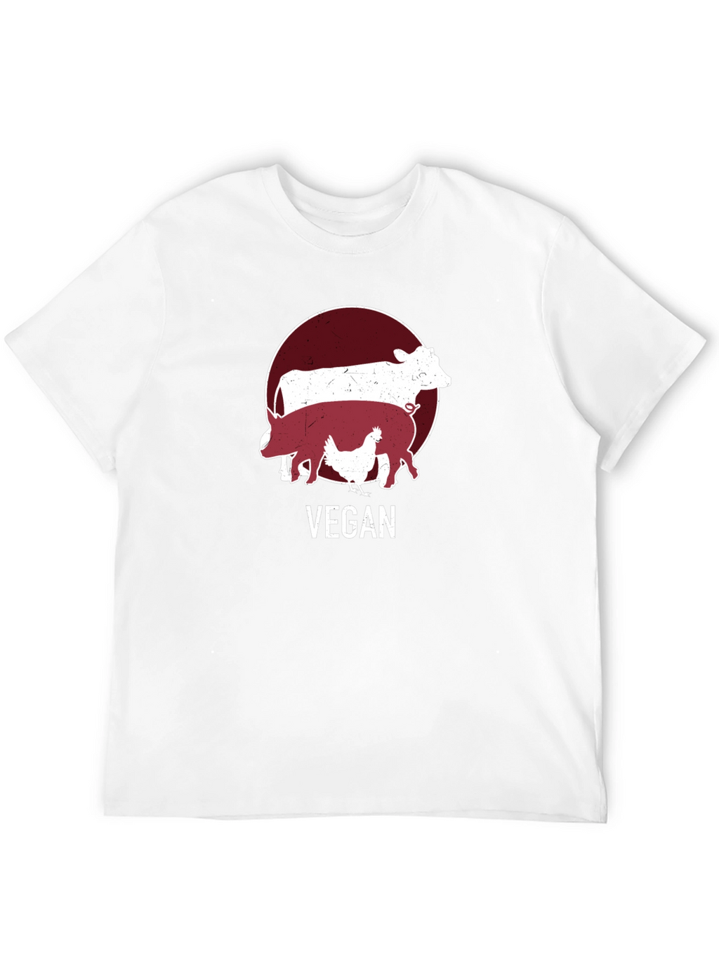Vegan Graphic T-Shirt - Unisex Casual Tee