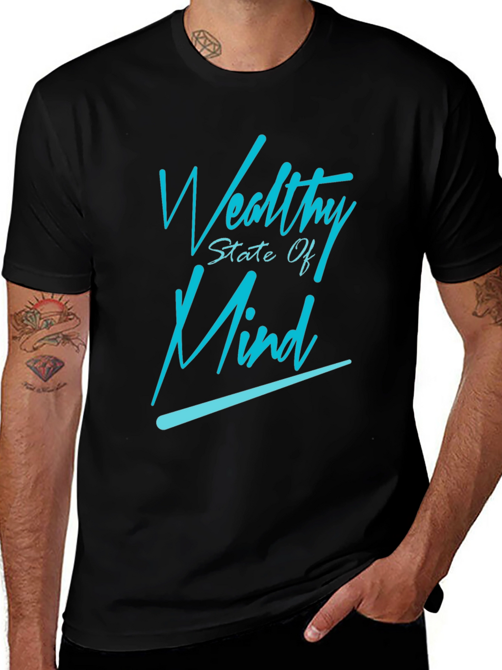 Wealthy State Of Mind Graphic Tee