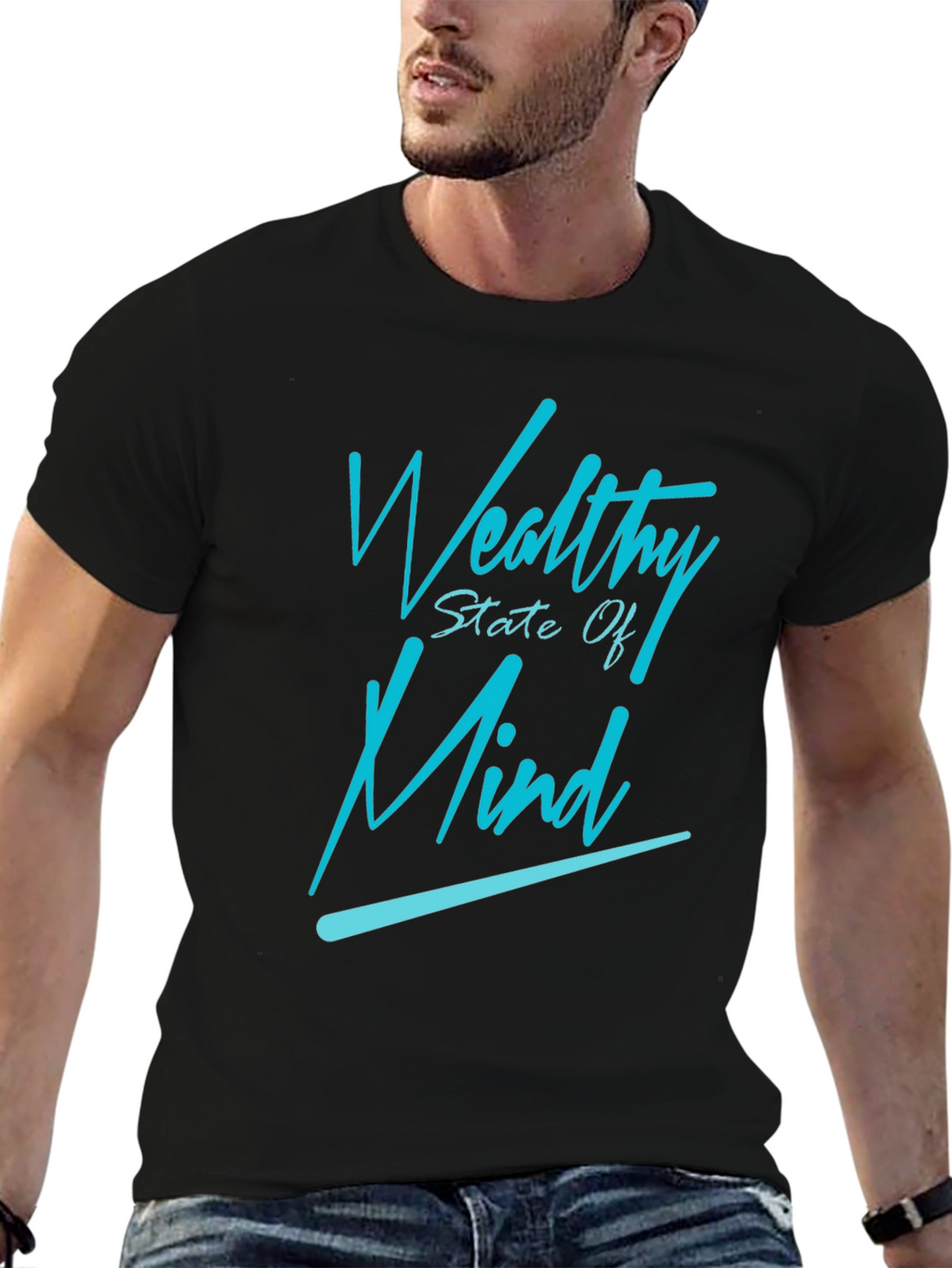Wealthy State Of Mind Graphic Tee