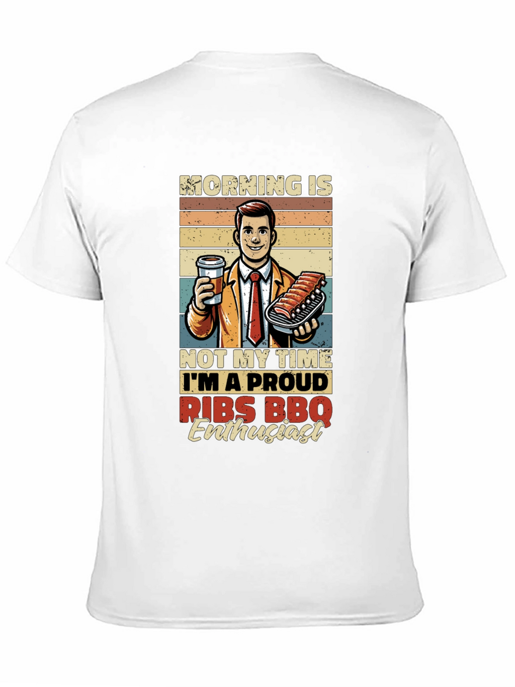 Proud Ribs BBQ Enthusiast T-Shirt