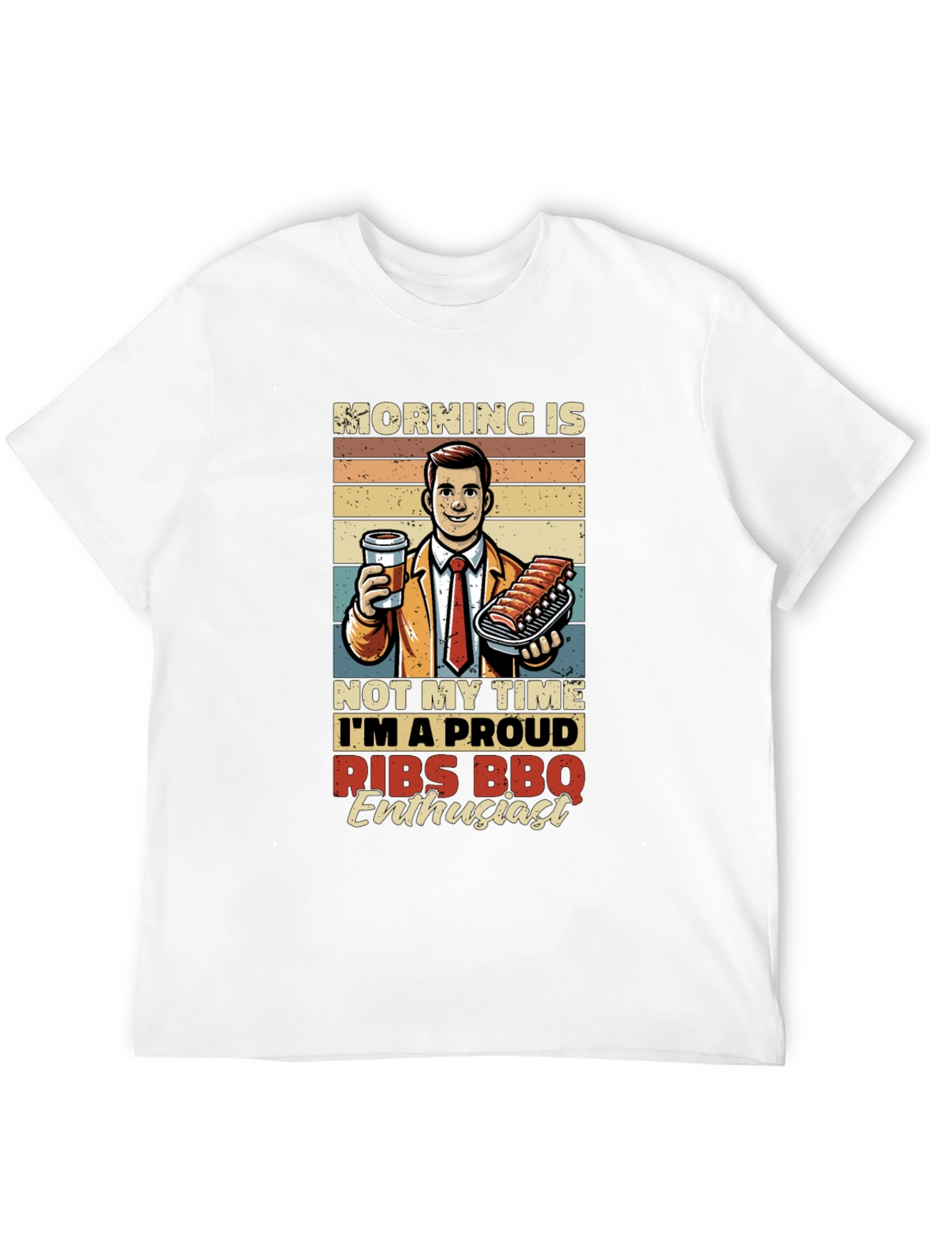 Proud Ribs BBQ Enthusiast T-Shirt