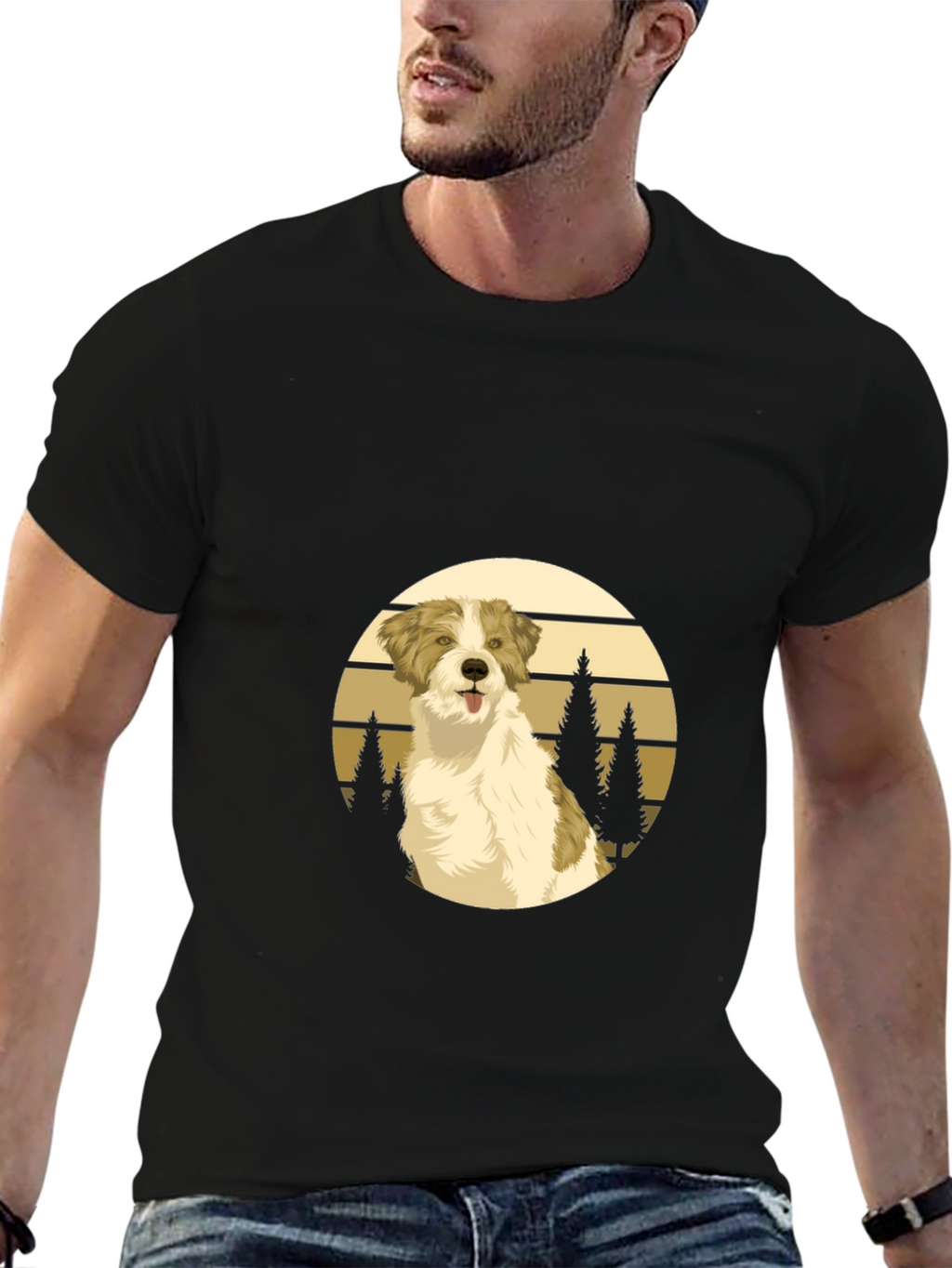 Dog Lover T-Shirt: Retro Style Pet Tee