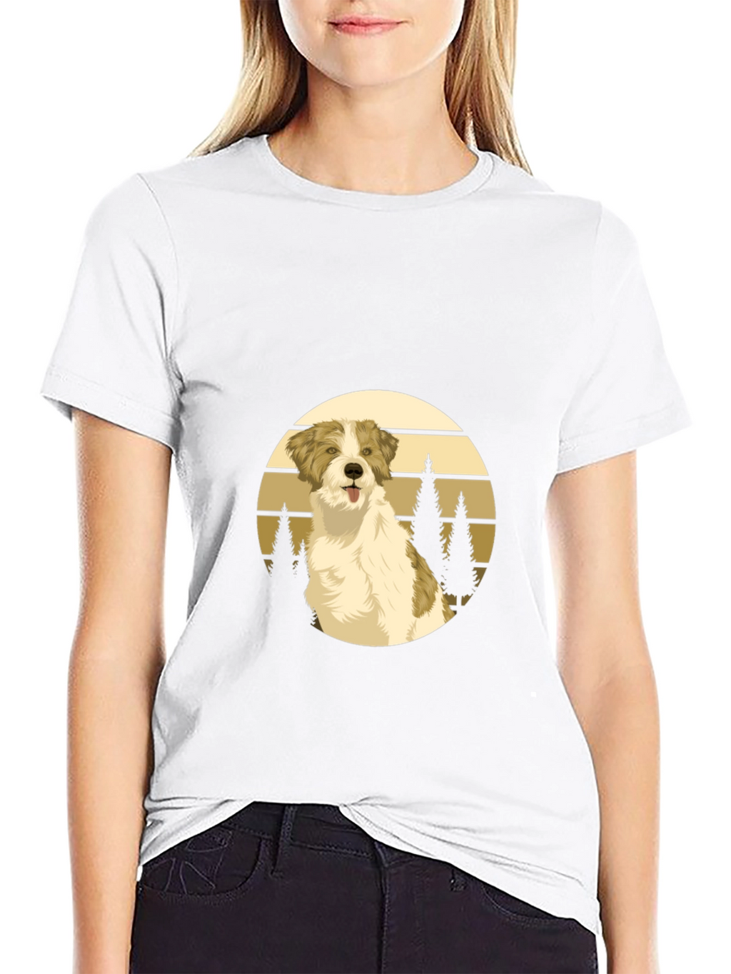 Dog Lover T-Shirt: Retro Style Pet Tee