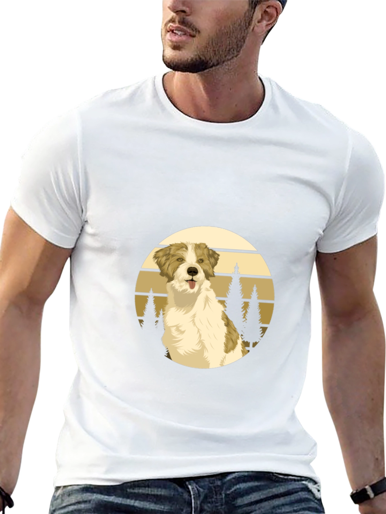 Dog Lover T-Shirt: Retro Style Pet Tee