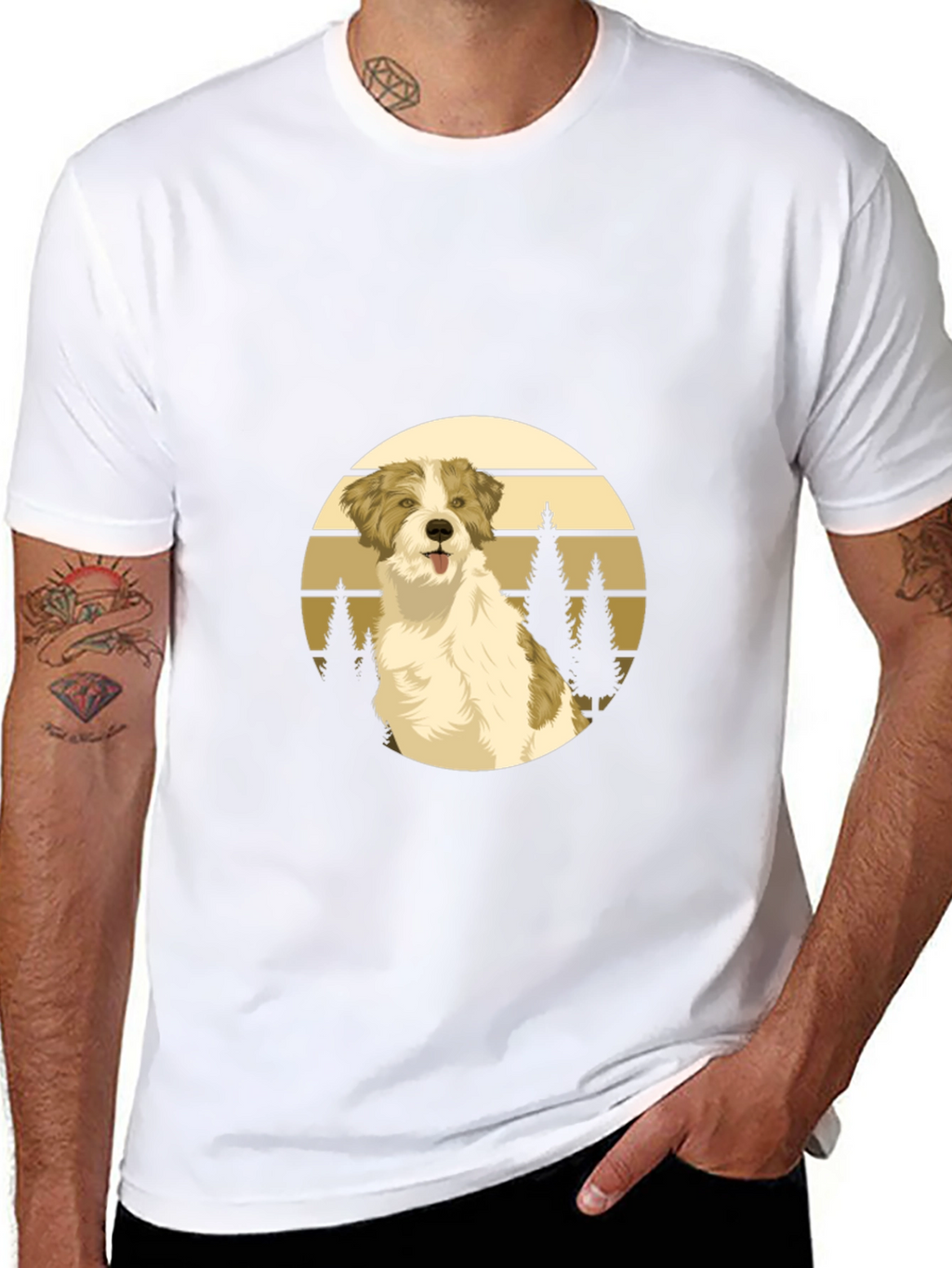 Dog Lover T-Shirt: Retro Style Pet Tee