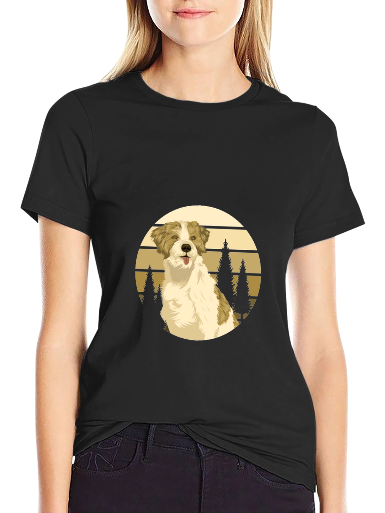 Dog Lover T-Shirt: Retro Style Pet Tee