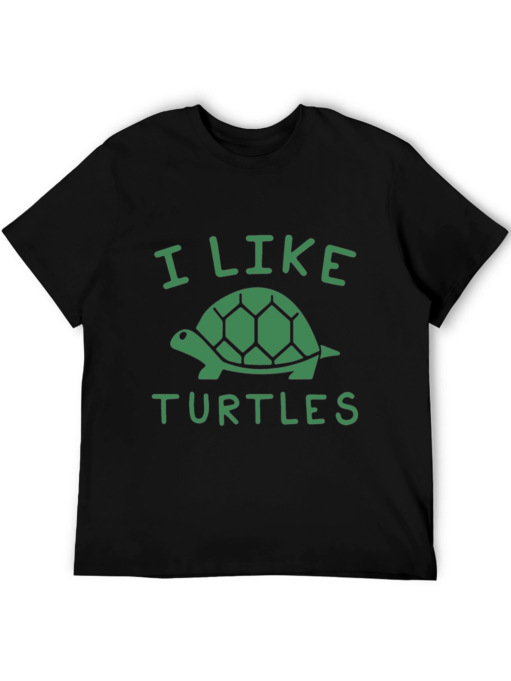I Like Turtles Graphic Tee - Soft Cotton