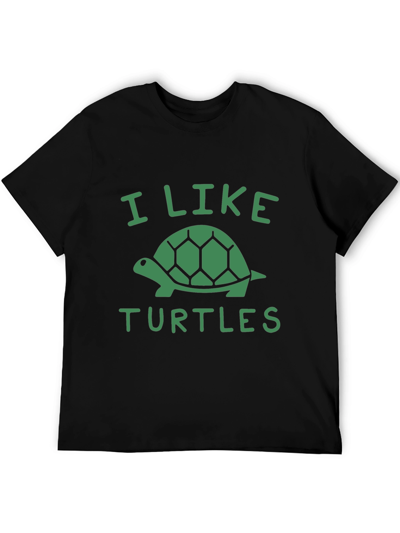 I Like Turtles Graphic Tee - Soft Cotton