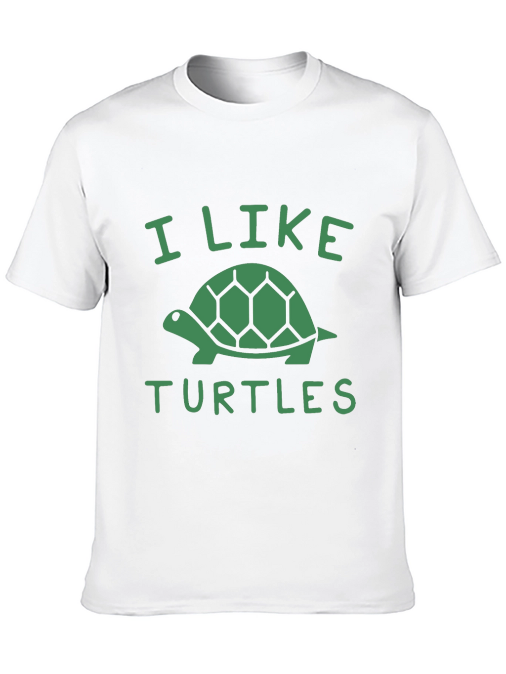 I Like Turtles Graphic Tee - Soft Cotton
