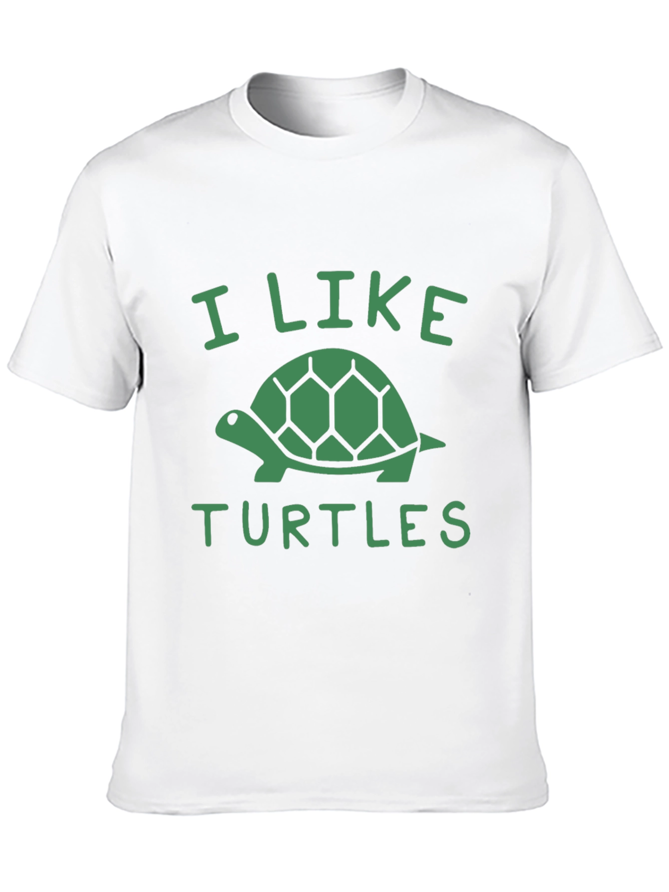 I Like Turtles Graphic Tee - Soft Cotton