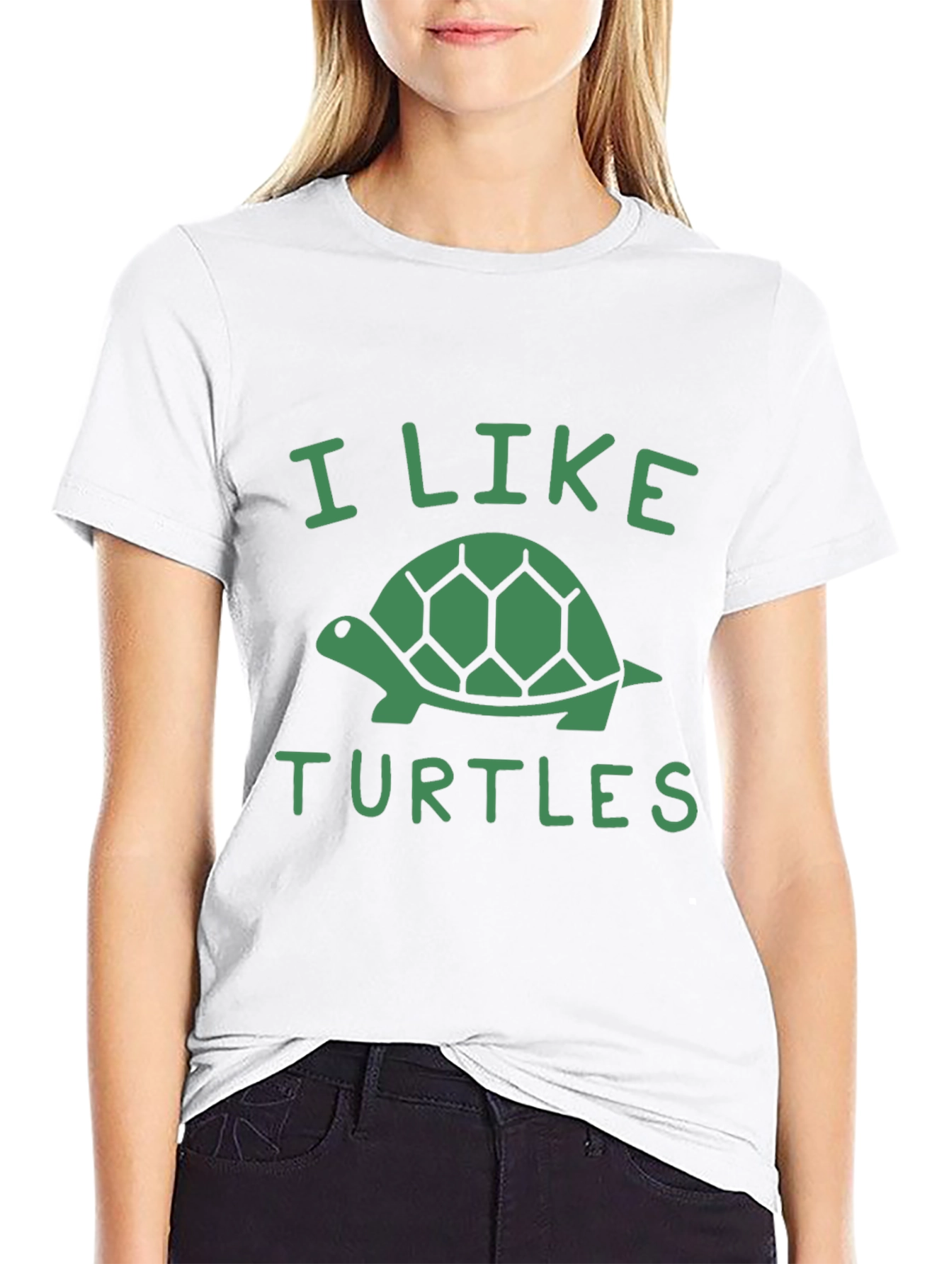 I Like Turtles Graphic Tee - Soft Cotton