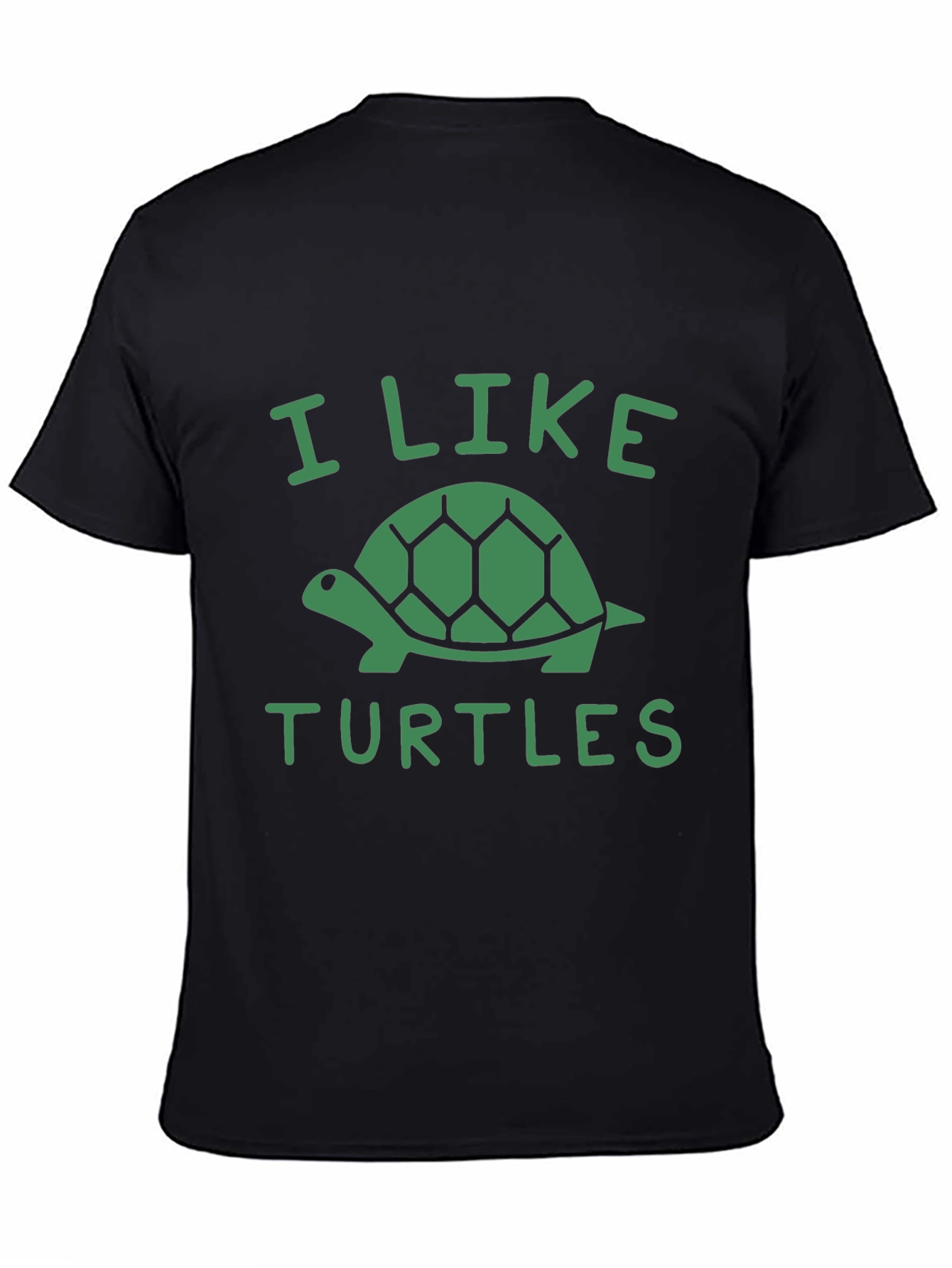 I Like Turtles Graphic Tee - Soft Cotton