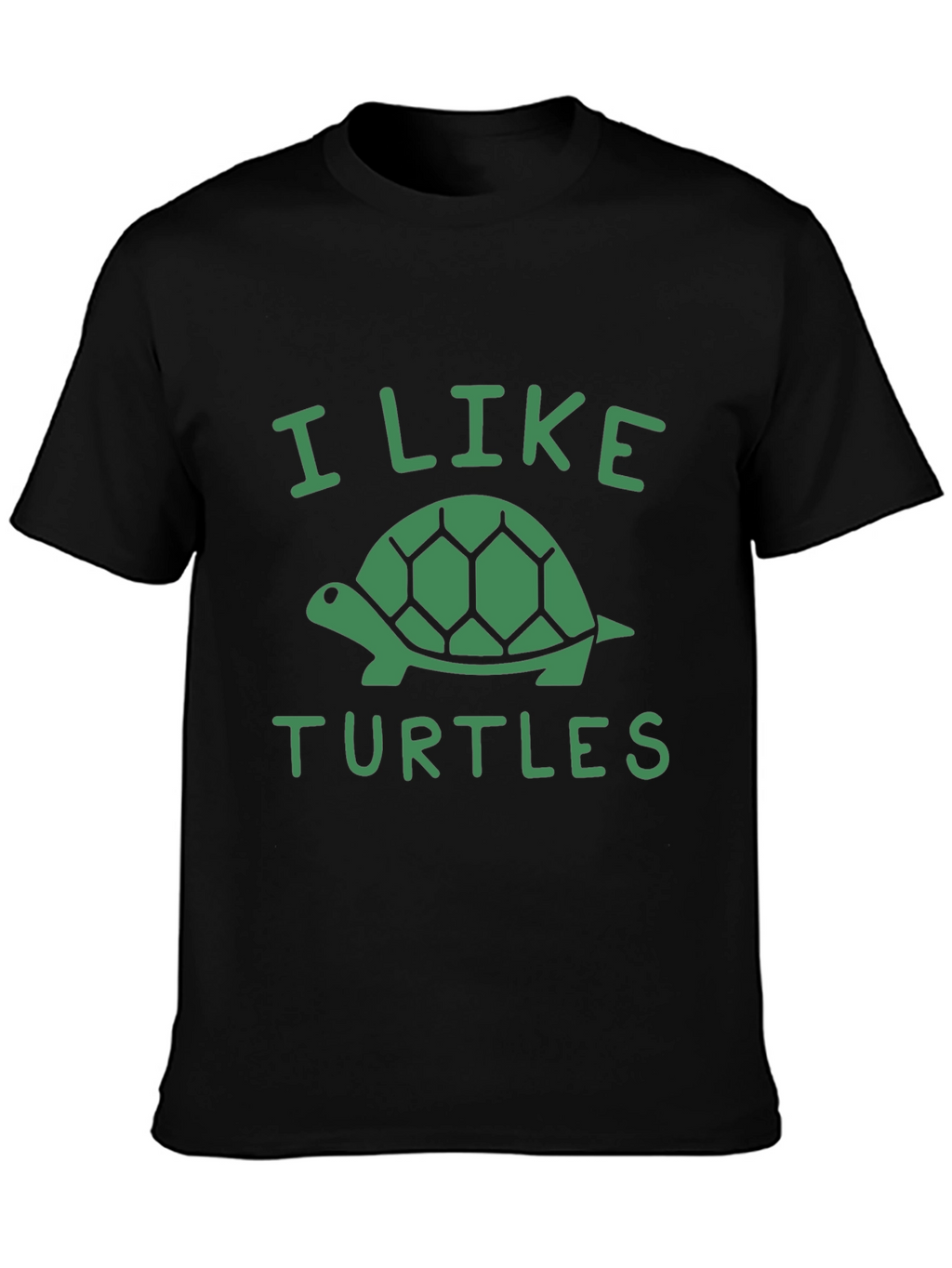 I Like Turtles Graphic Tee - Soft Cotton
