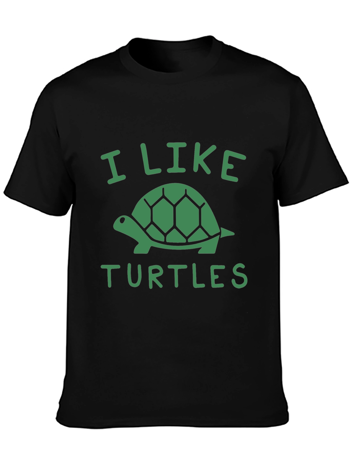 I Like Turtles Graphic Tee - Soft Cotton