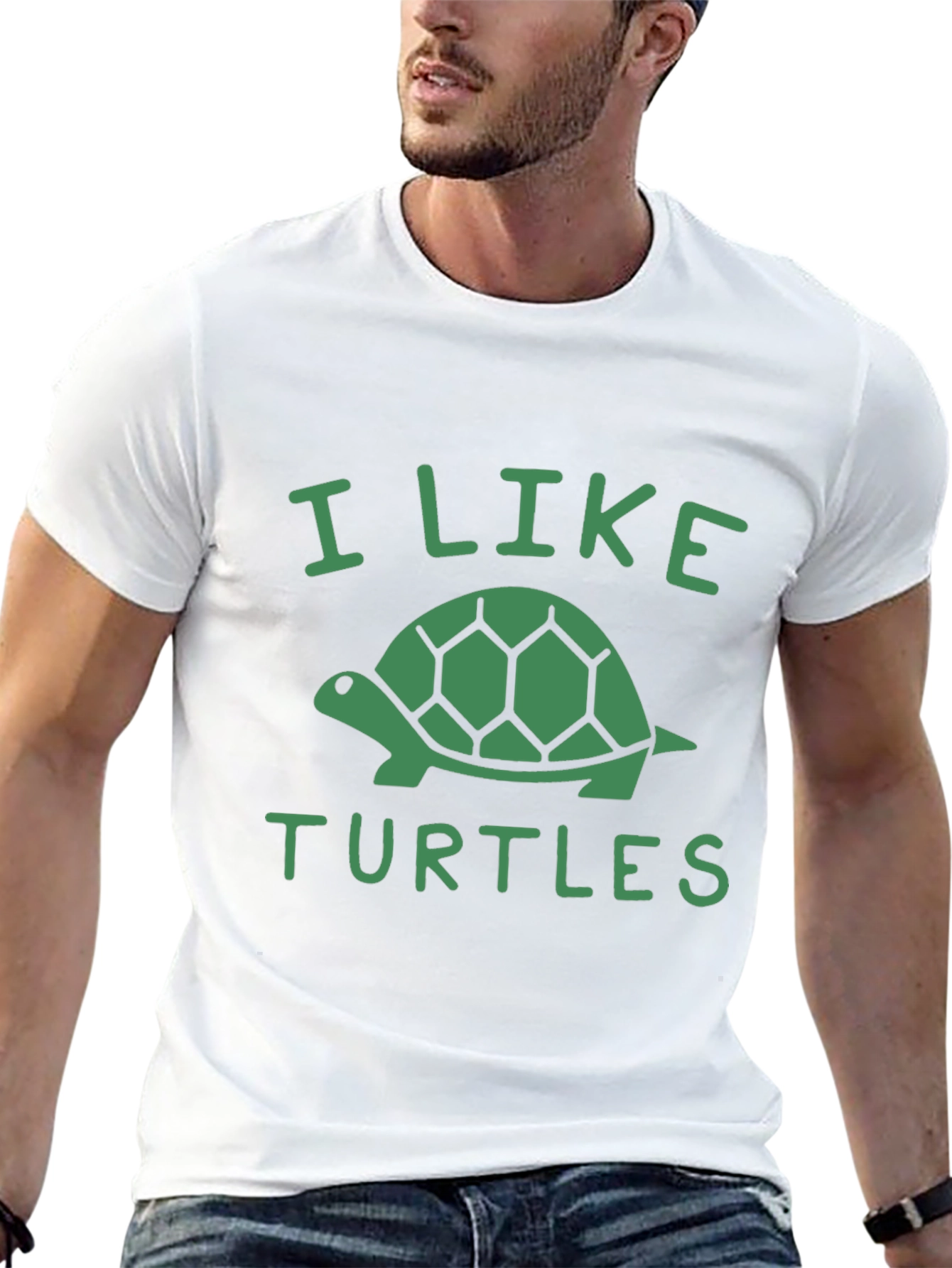 I Like Turtles Graphic Tee - Soft Cotton