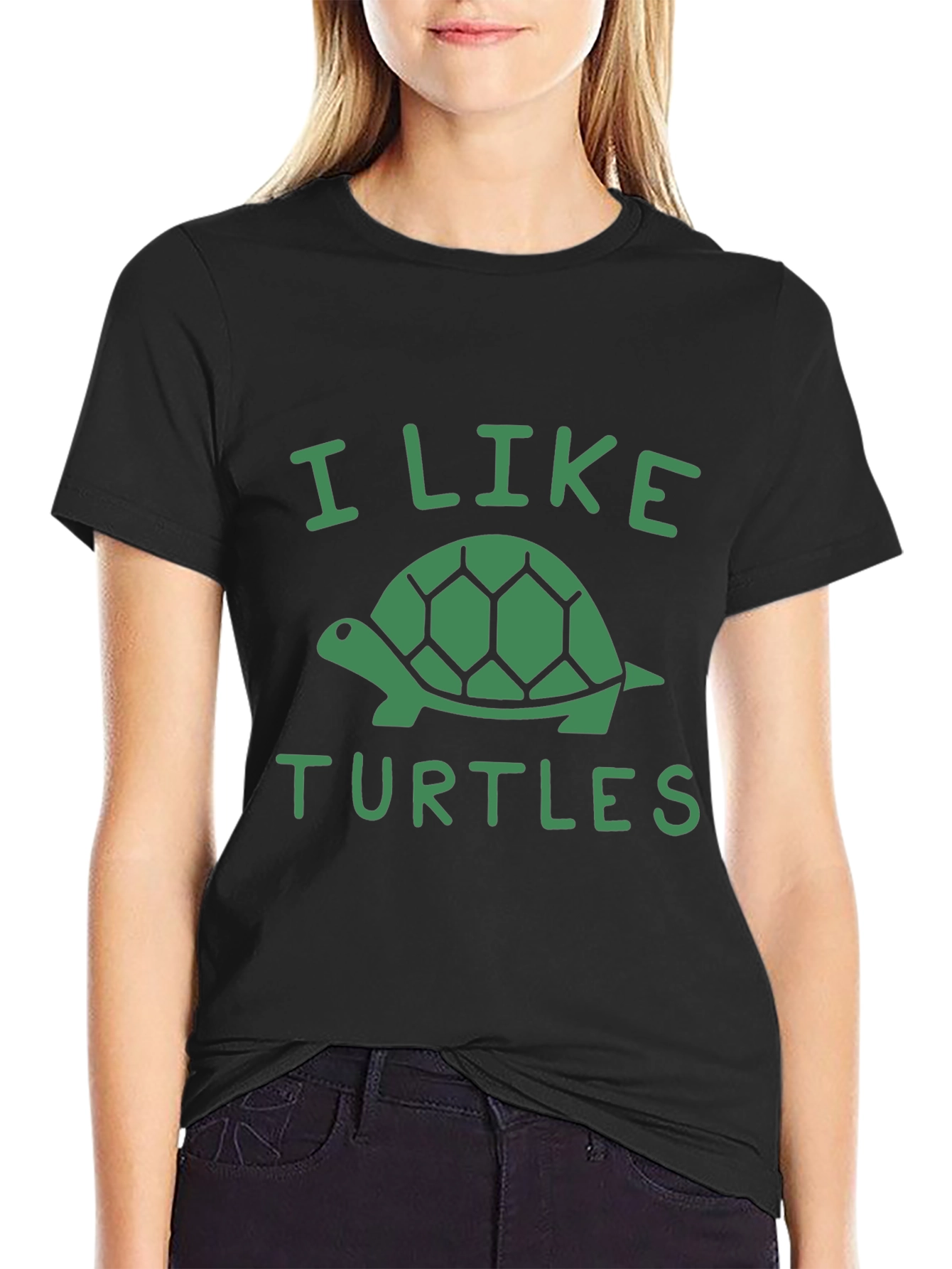 I Like Turtles Graphic Tee - Soft Cotton