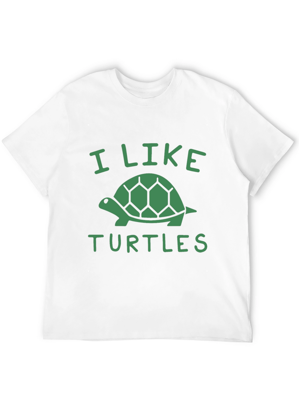 I Like Turtles Graphic Tee - Soft Cotton