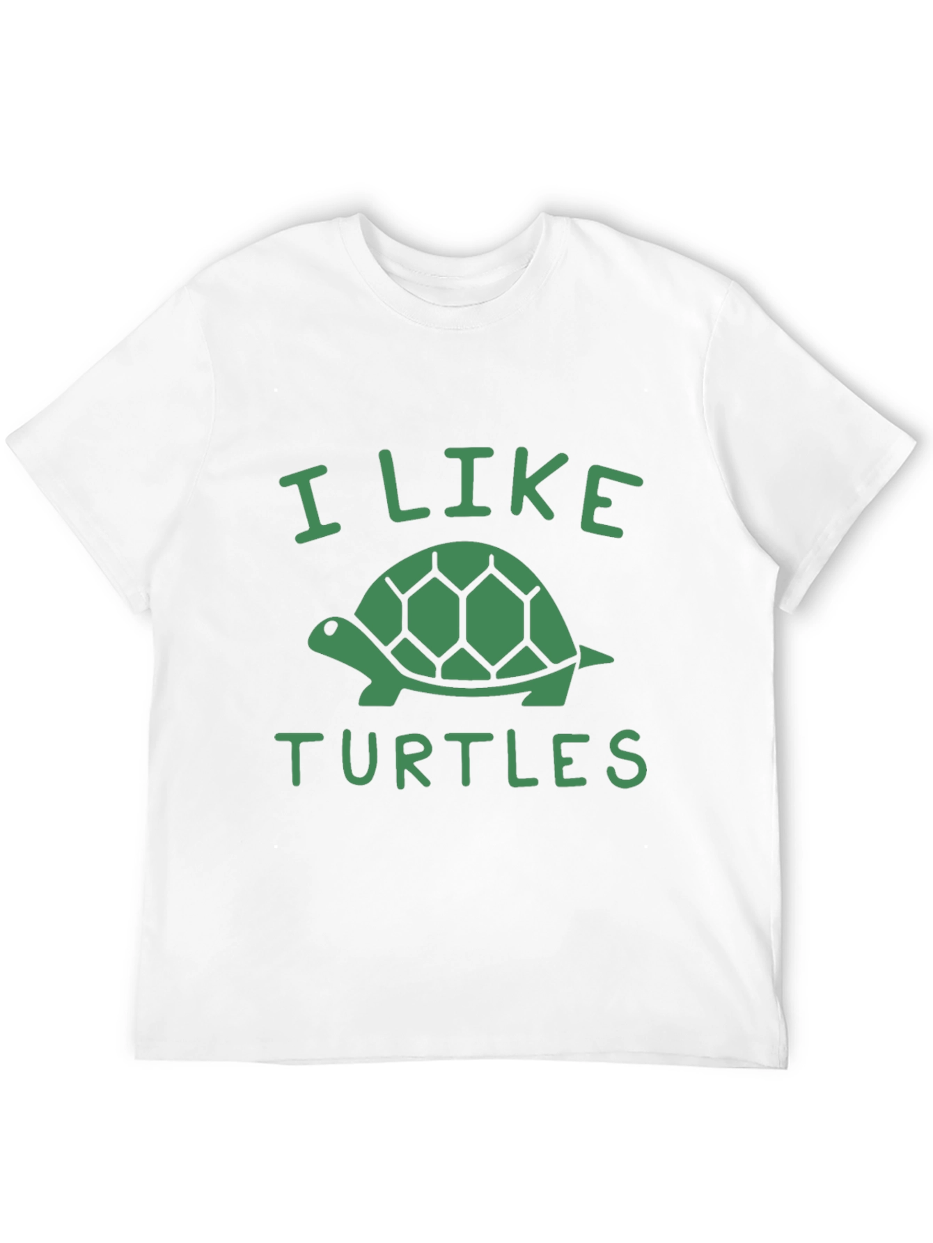 I Like Turtles Graphic Tee - Soft Cotton