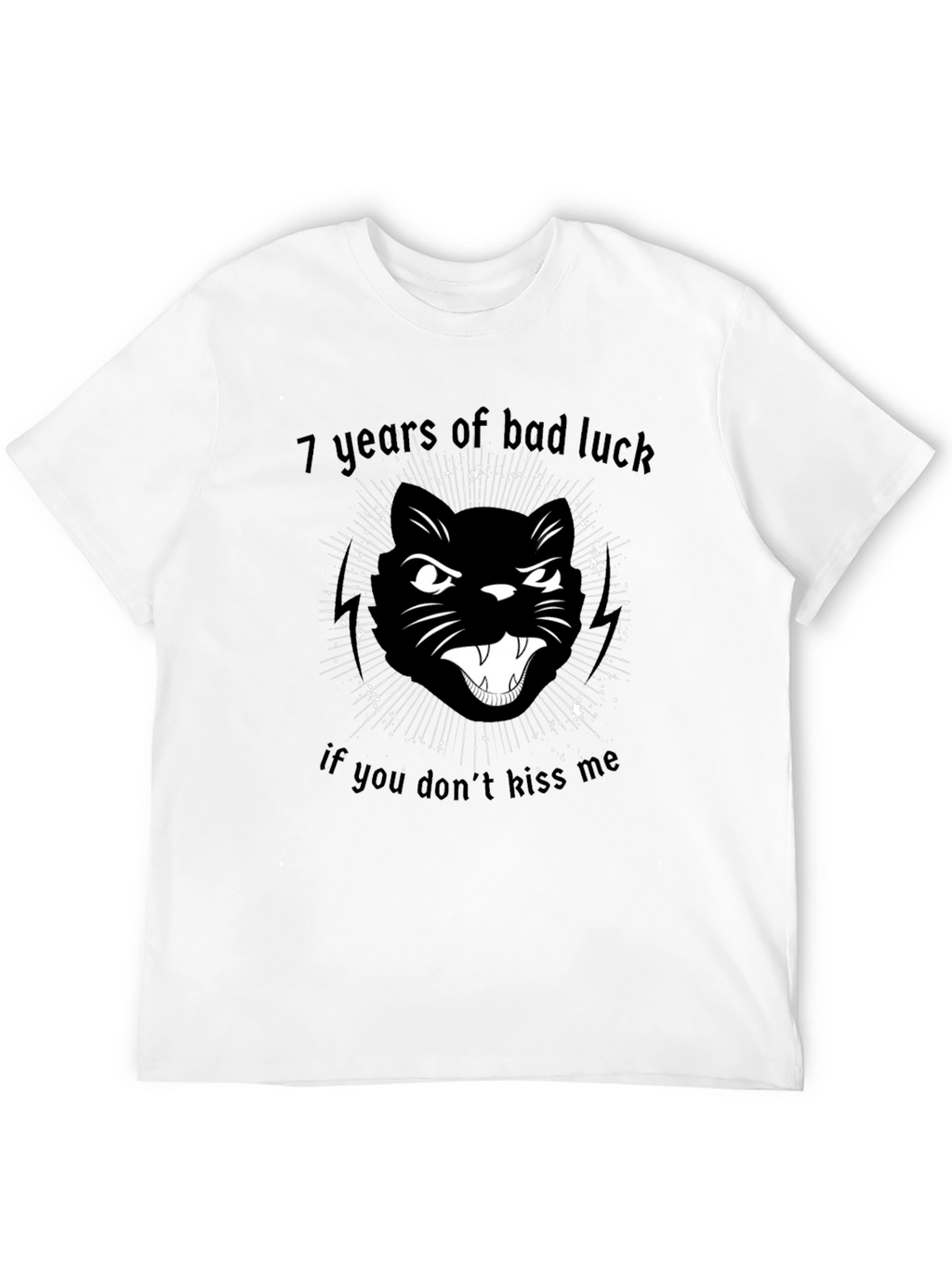 7 Years Bad Luck Cat T-Shirt